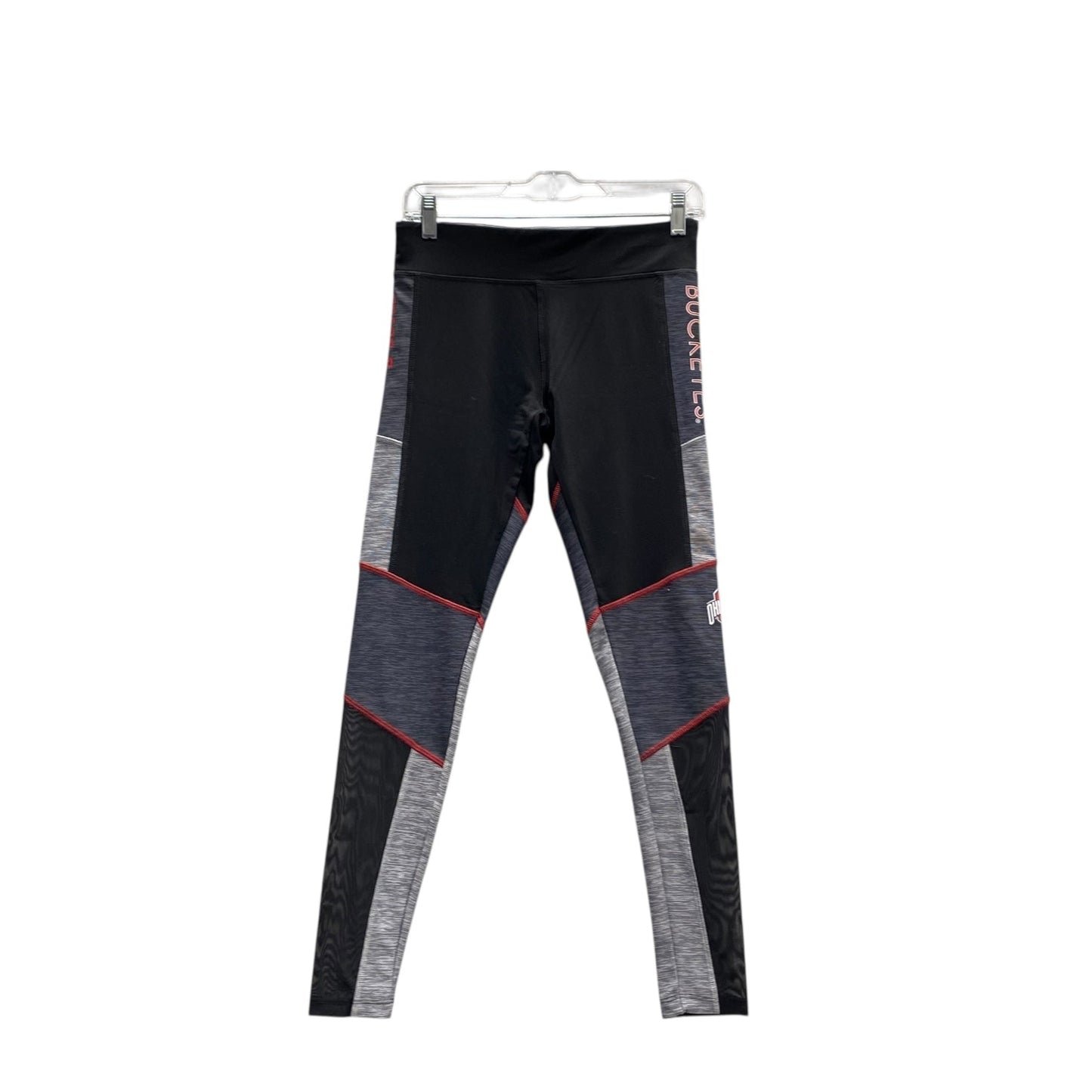 Athletic Leggings By Pink In Black & Grey, Size:Sp