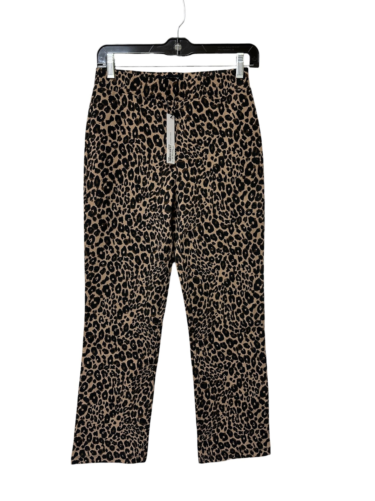 Pants Cropped By Sanctuary In Animal Print, Size:Xs