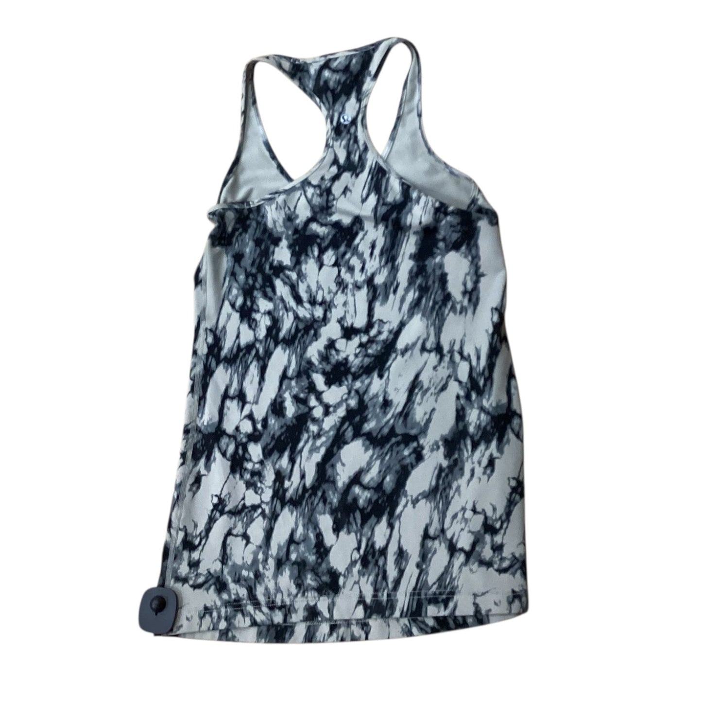 Athletic Tank Top By Lululemon In Black & Tan, Size:L