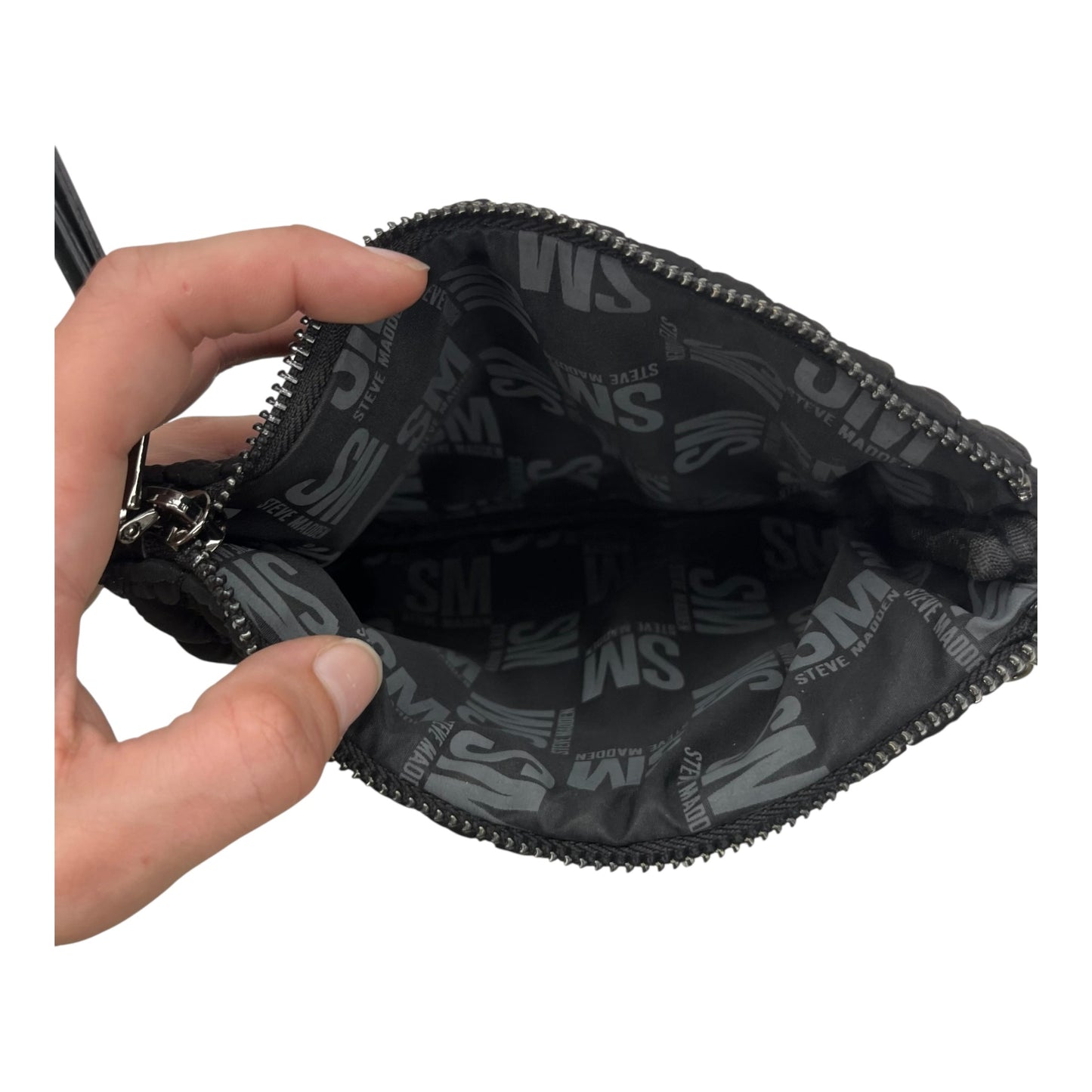 Wristlet By Steve Madden In Black, Size:Large