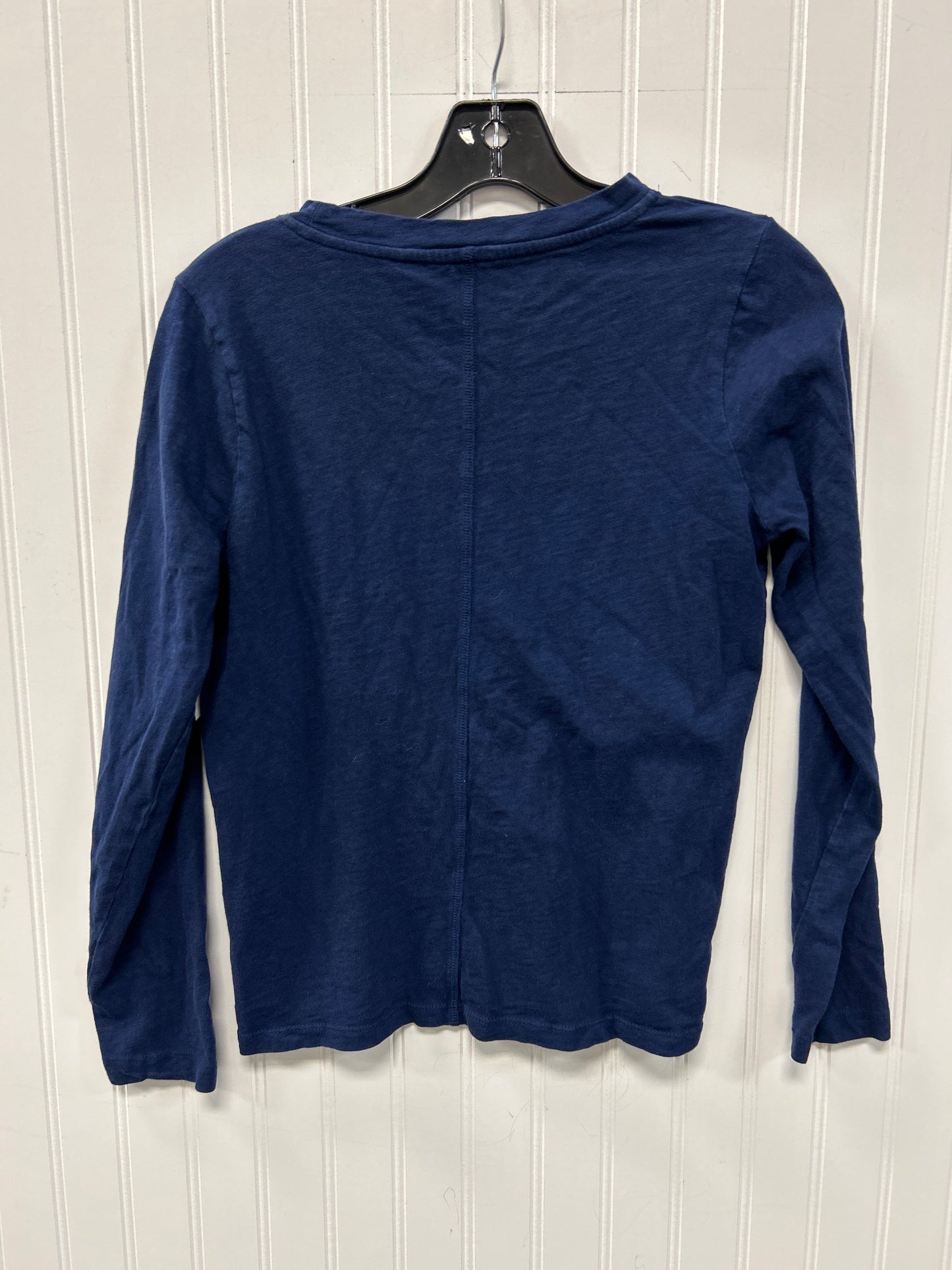 Top Ls Basic By J. Crew In Blue, Size:S