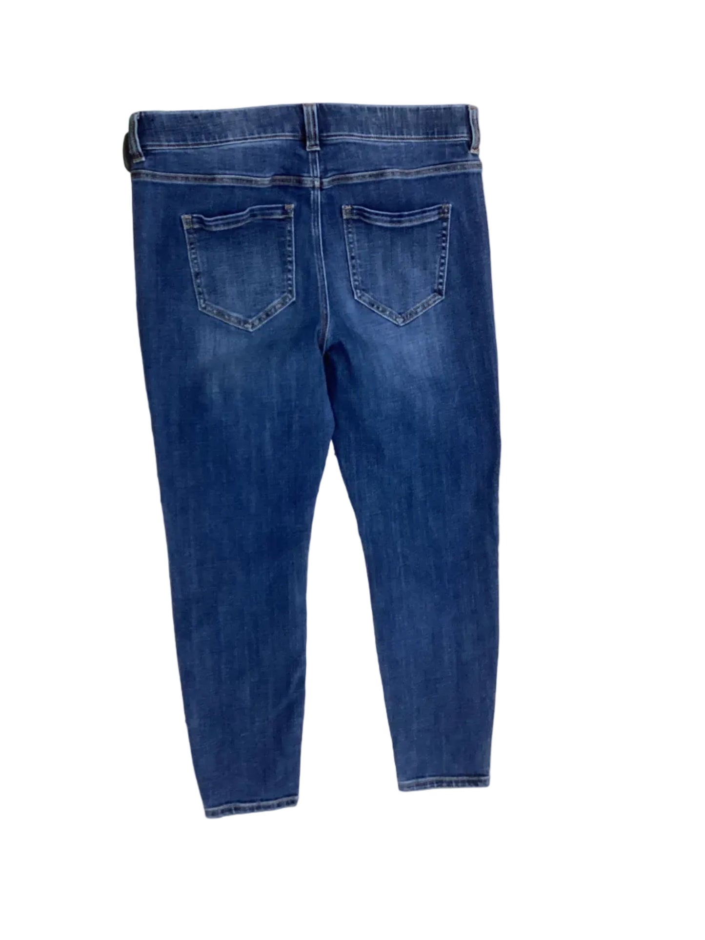 Jeans Skinny By Liverpool In Blue Denim, Size:10P