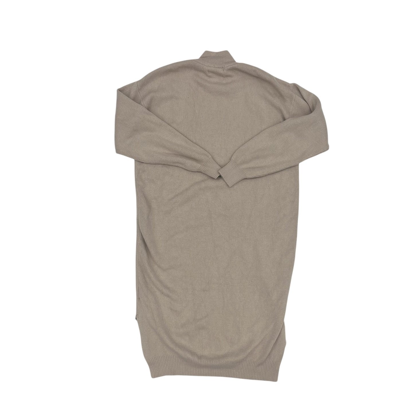 Dress Sweater By Clothes Mentor In Tan, Size:M