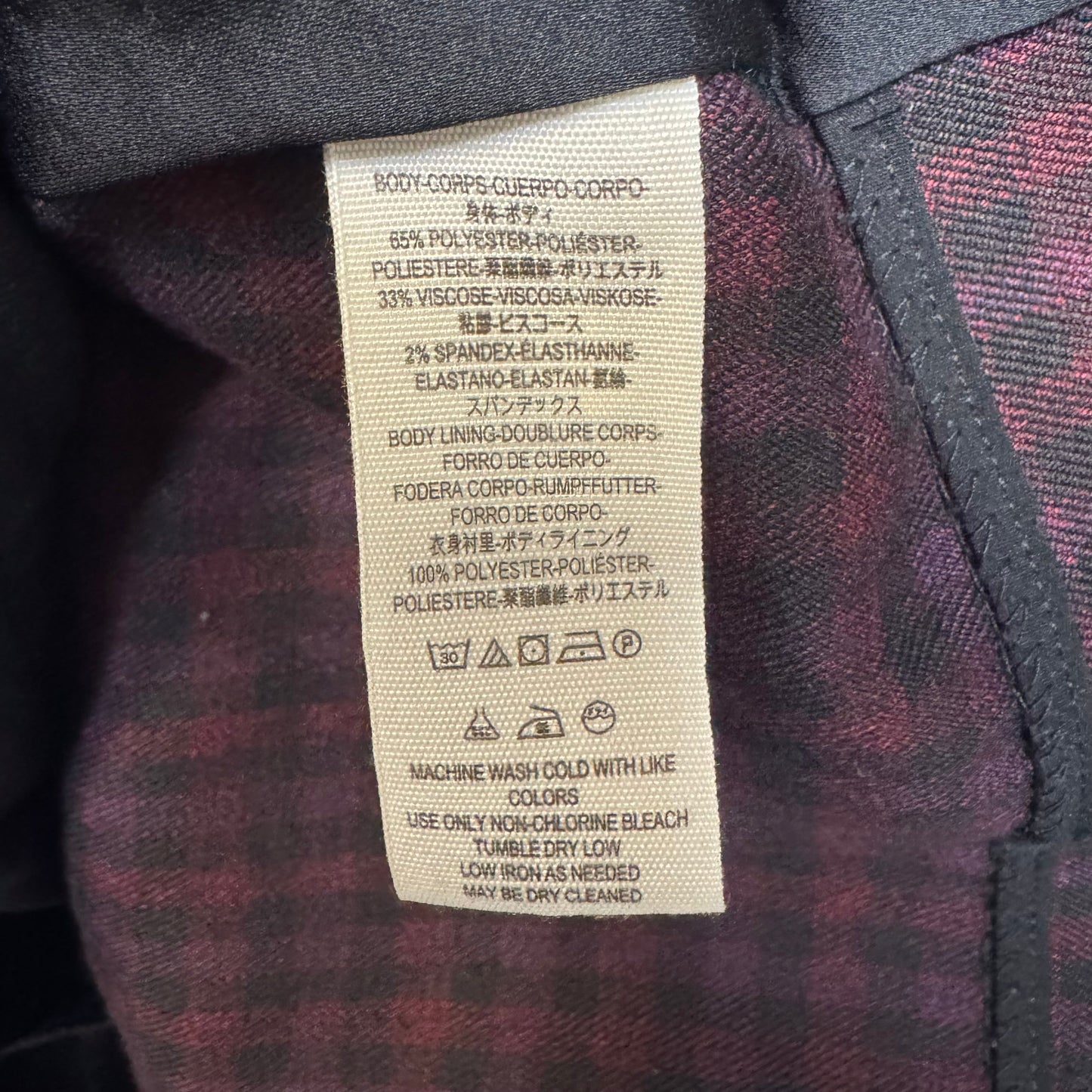 Velvet-Trimmed Plaid Blazer By Free People In Plaid Pattern, Size: Xs