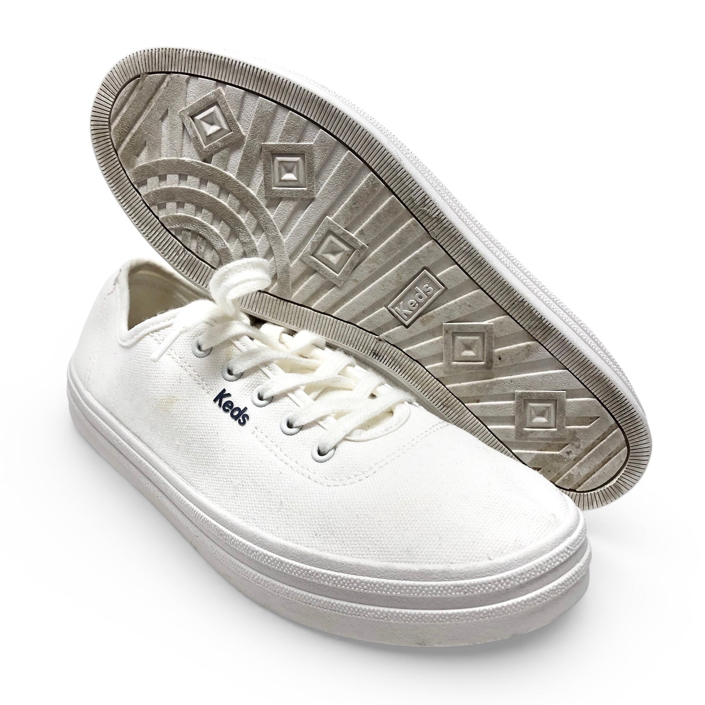 Shoes Flats By Keds In White, Size: 9