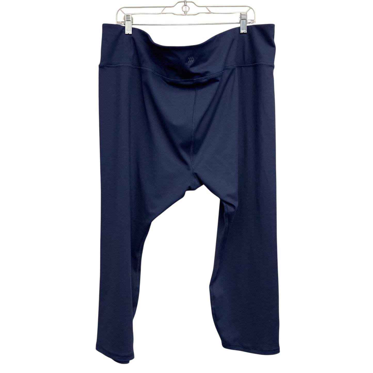 Athletic Leggings By All In Motion In Navy, Size:3X