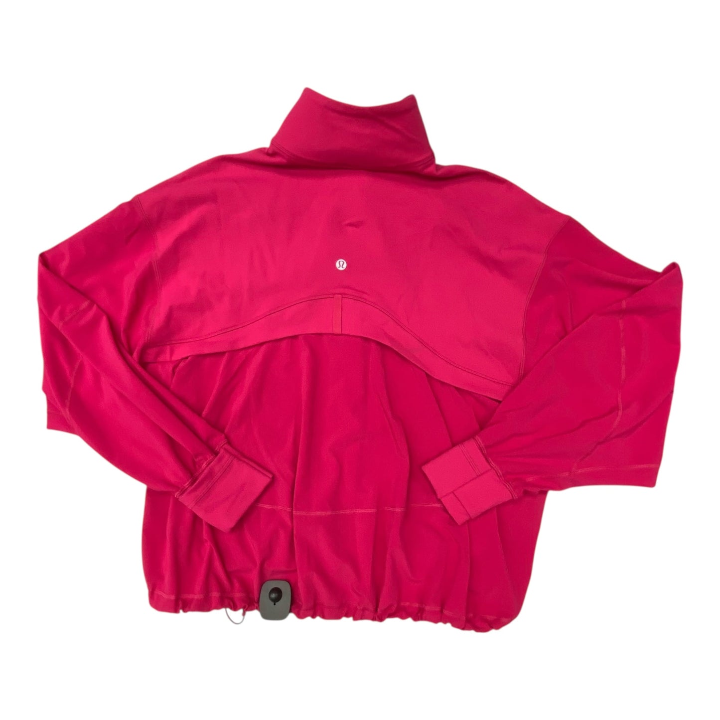 Athletic Jacket By Lululemon In Pink, Size:2