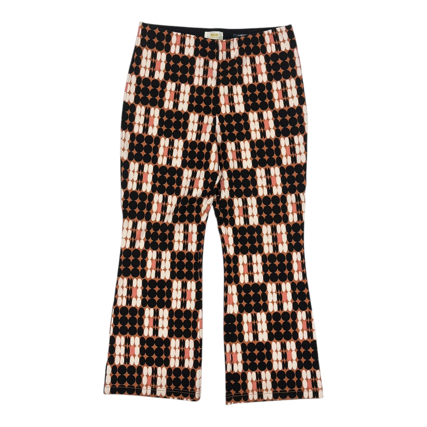 Pants Cropped By Maeve In Tan, Size:M