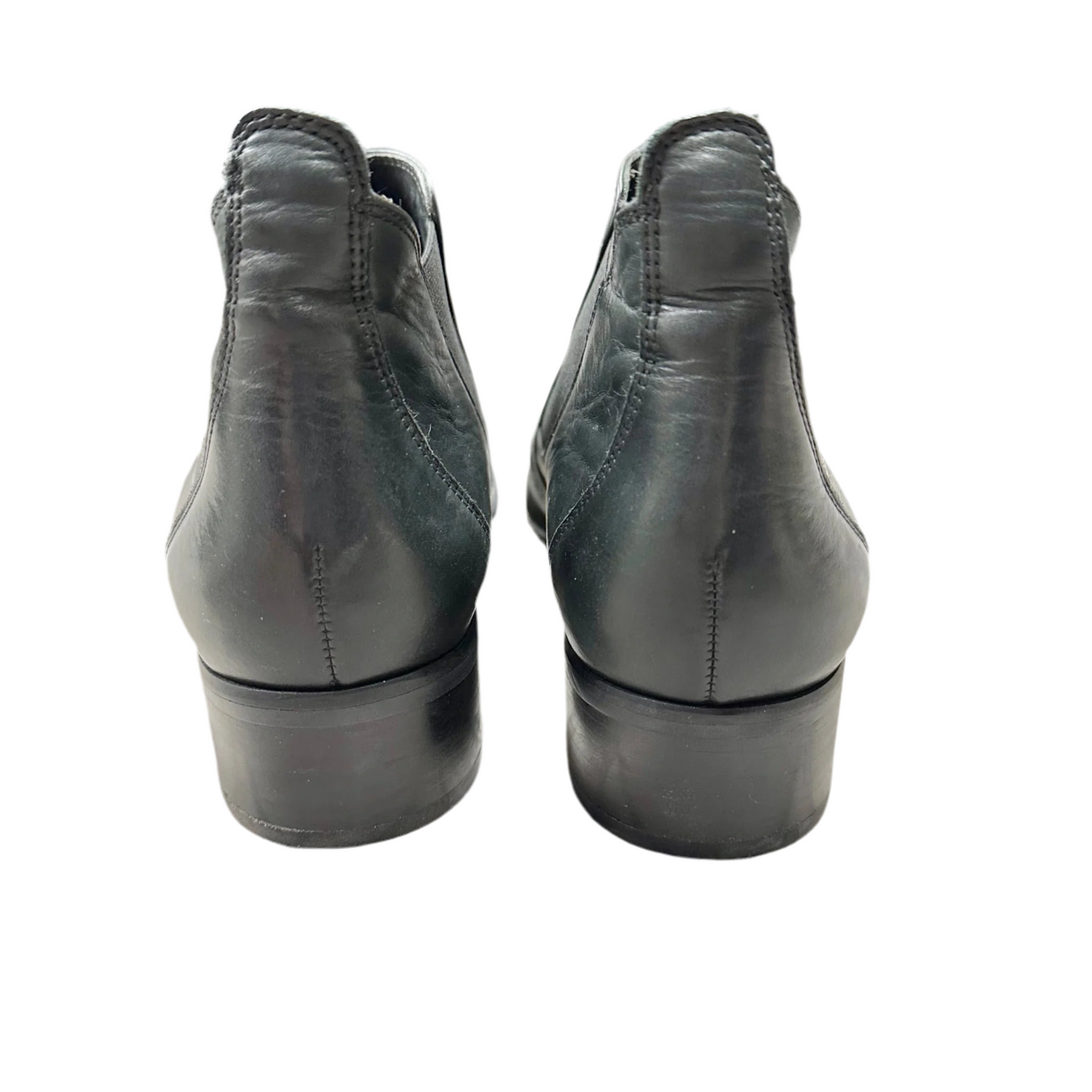 Boots Ankle Heels By Paul Green In Black, Size: 7.5