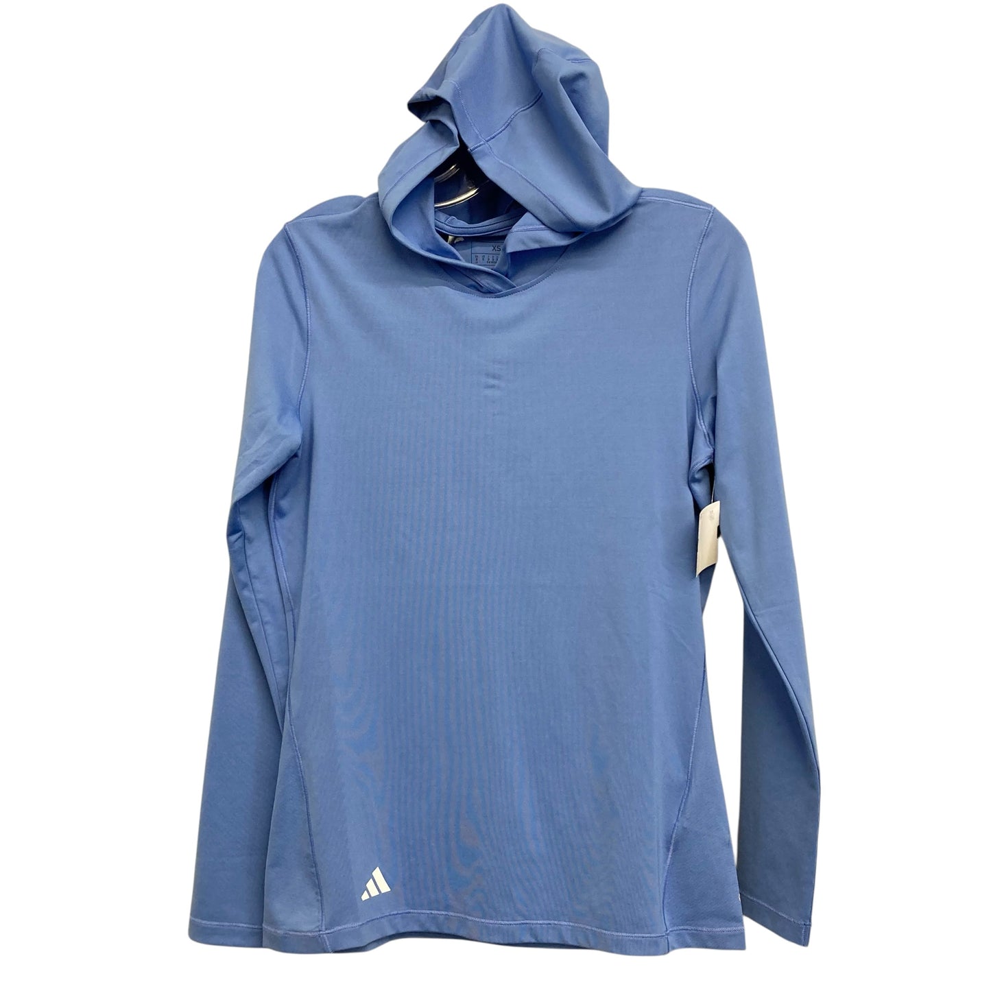 Sweatshirt Hoodie By Adidas In Blue, Size:Xs