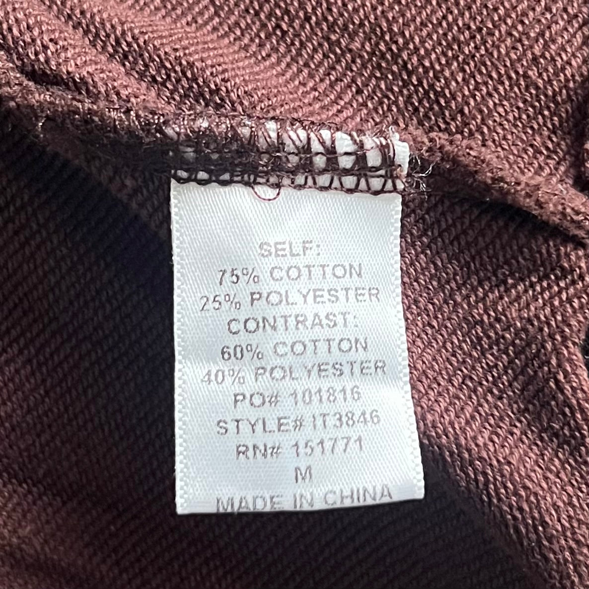 Sweatshirt Crewneck By Le Lis In Brown, Size: M