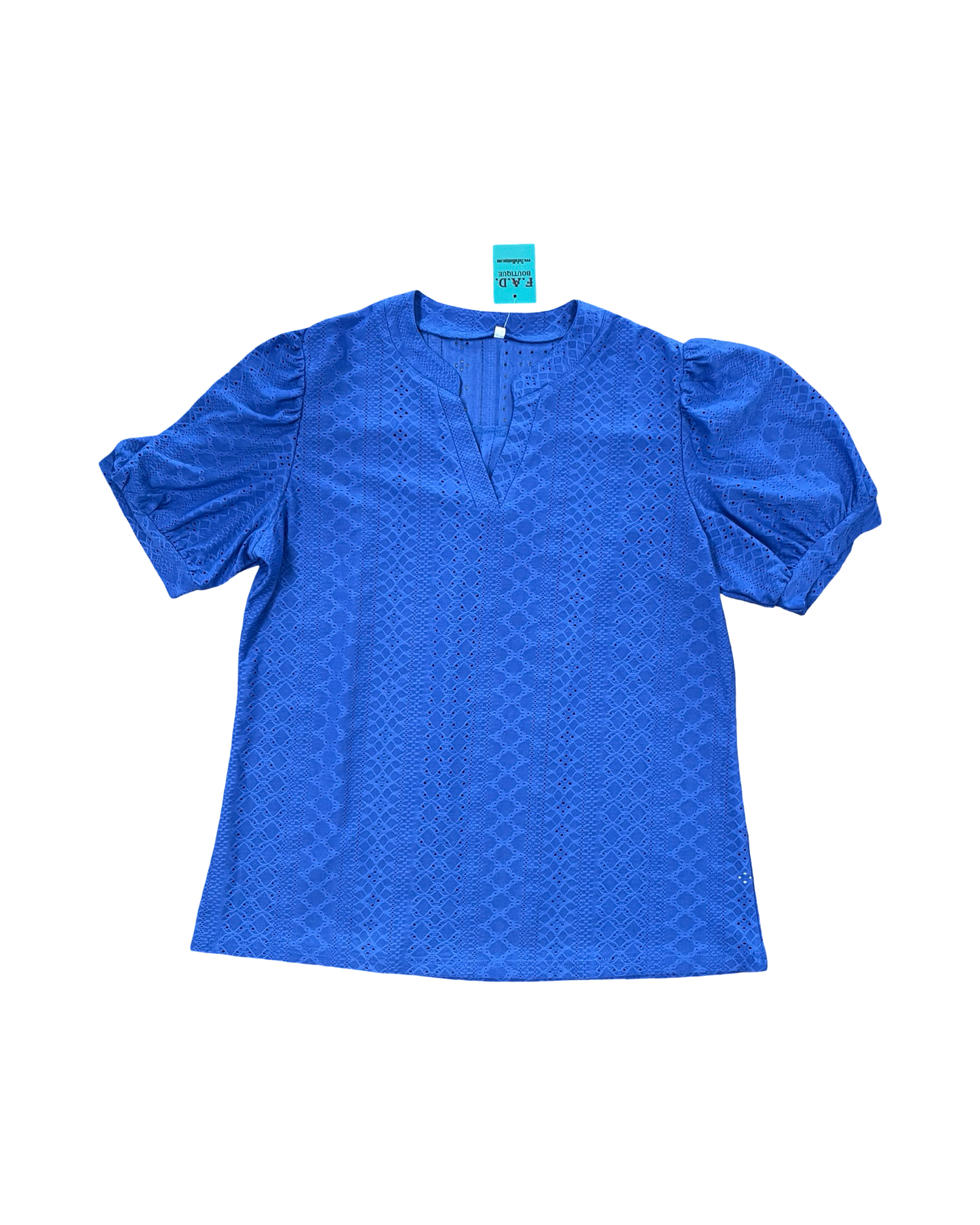 Top Ss By Clothes Mentor In Blue, Size:Xl