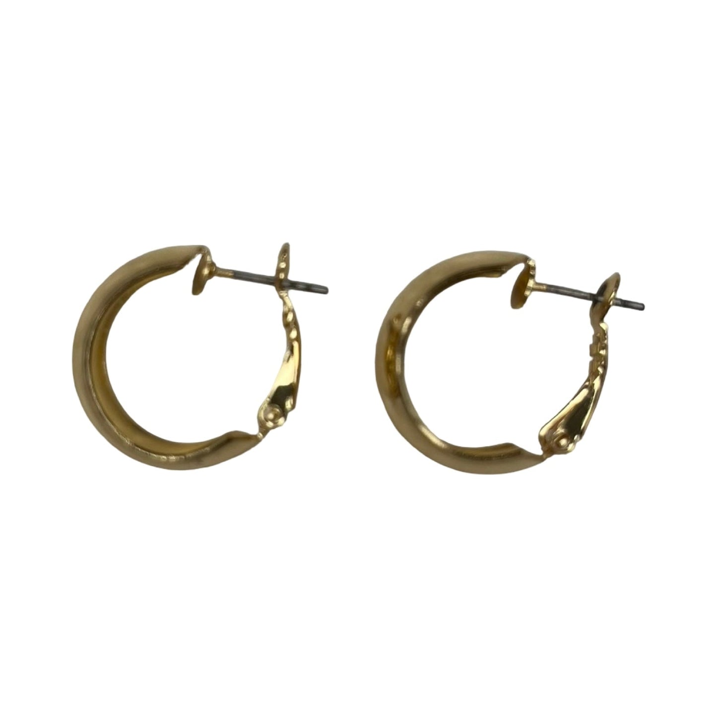 Earrings Hoop By Clothes Mentor In Gold