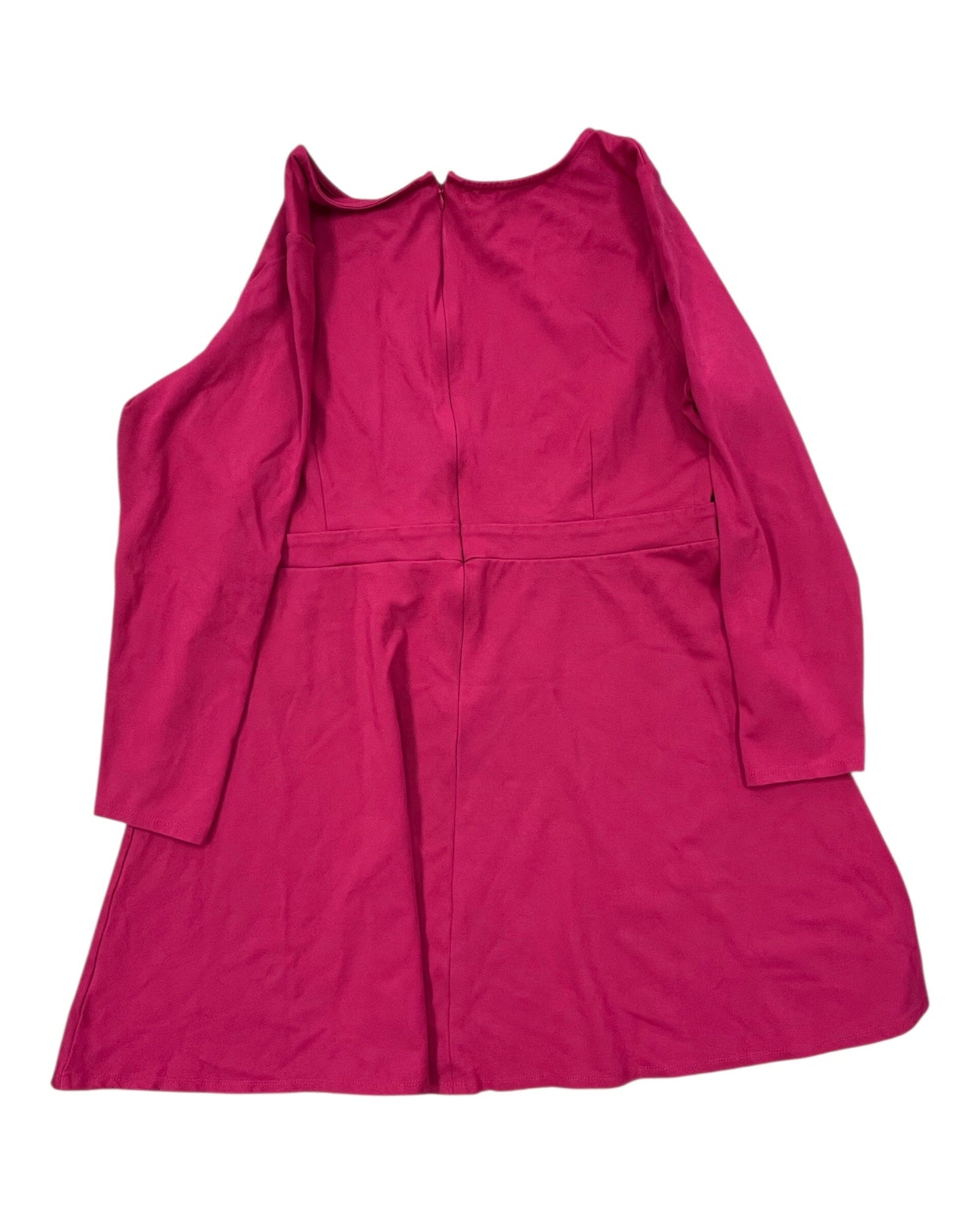 Dress Casual Midi By Maurices In Pink, Size:1X