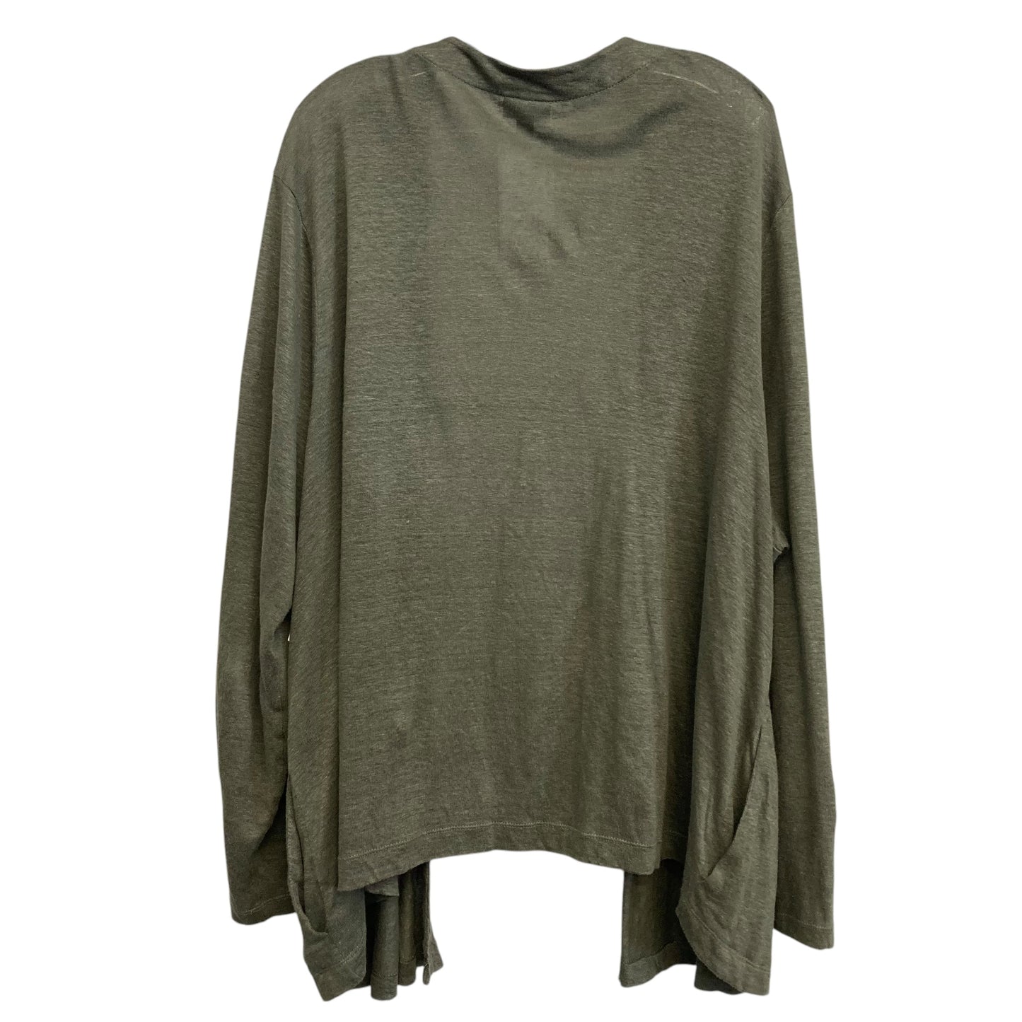 Cardigan By J. Jill In Green, Size:4X