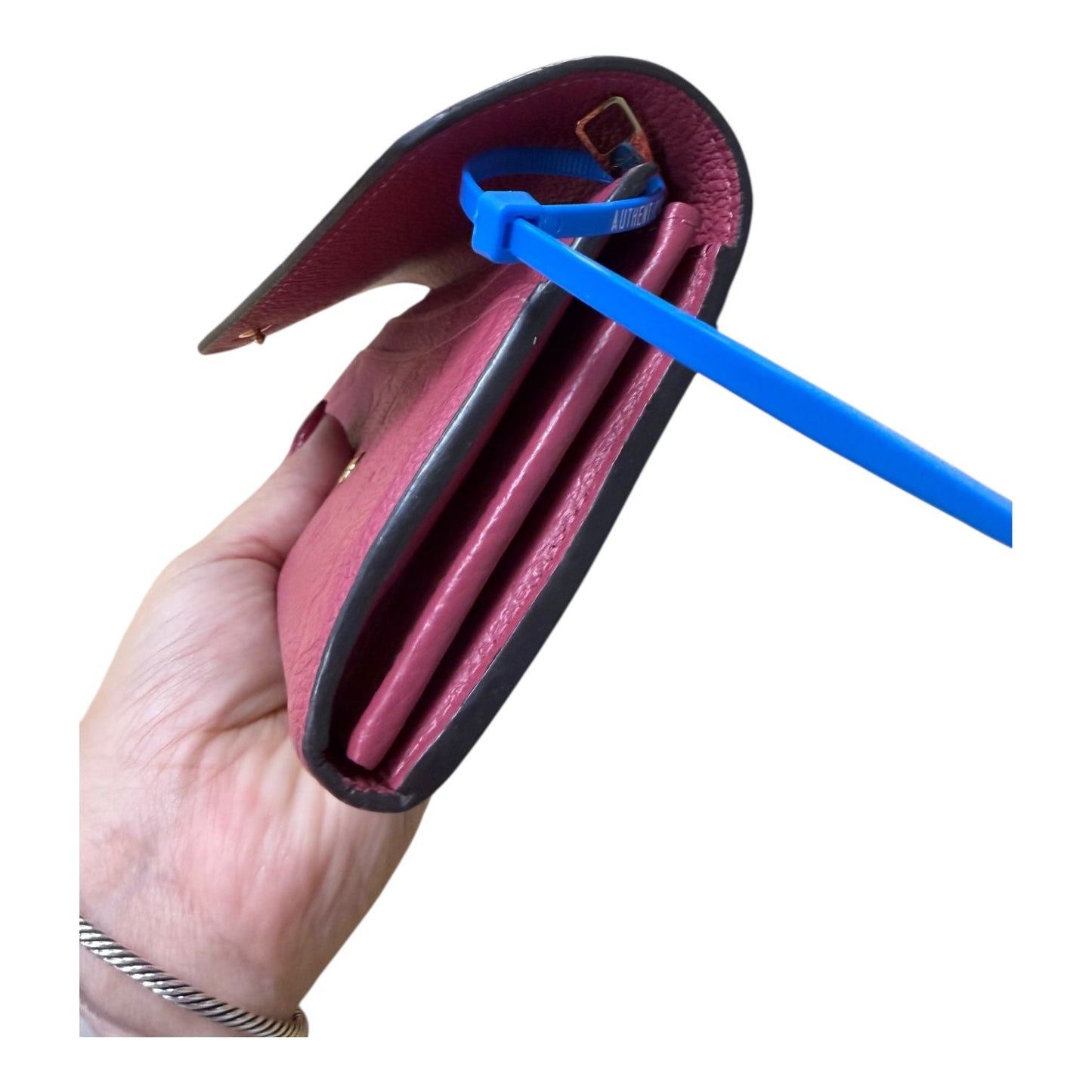 Wallet Luxury Designer By Louis Vuitton In Pink, Size:Medium