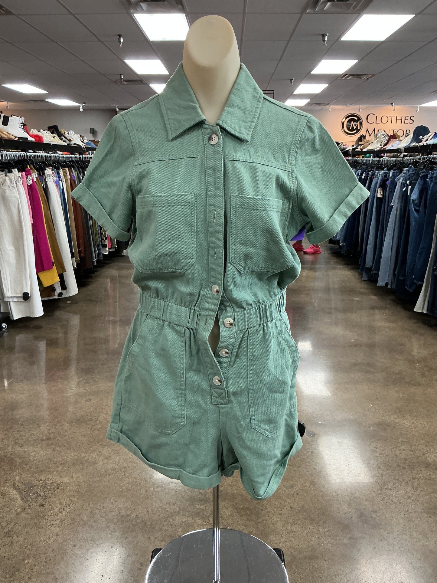 Romper By Show Me Your Mumu In Green, Size:S