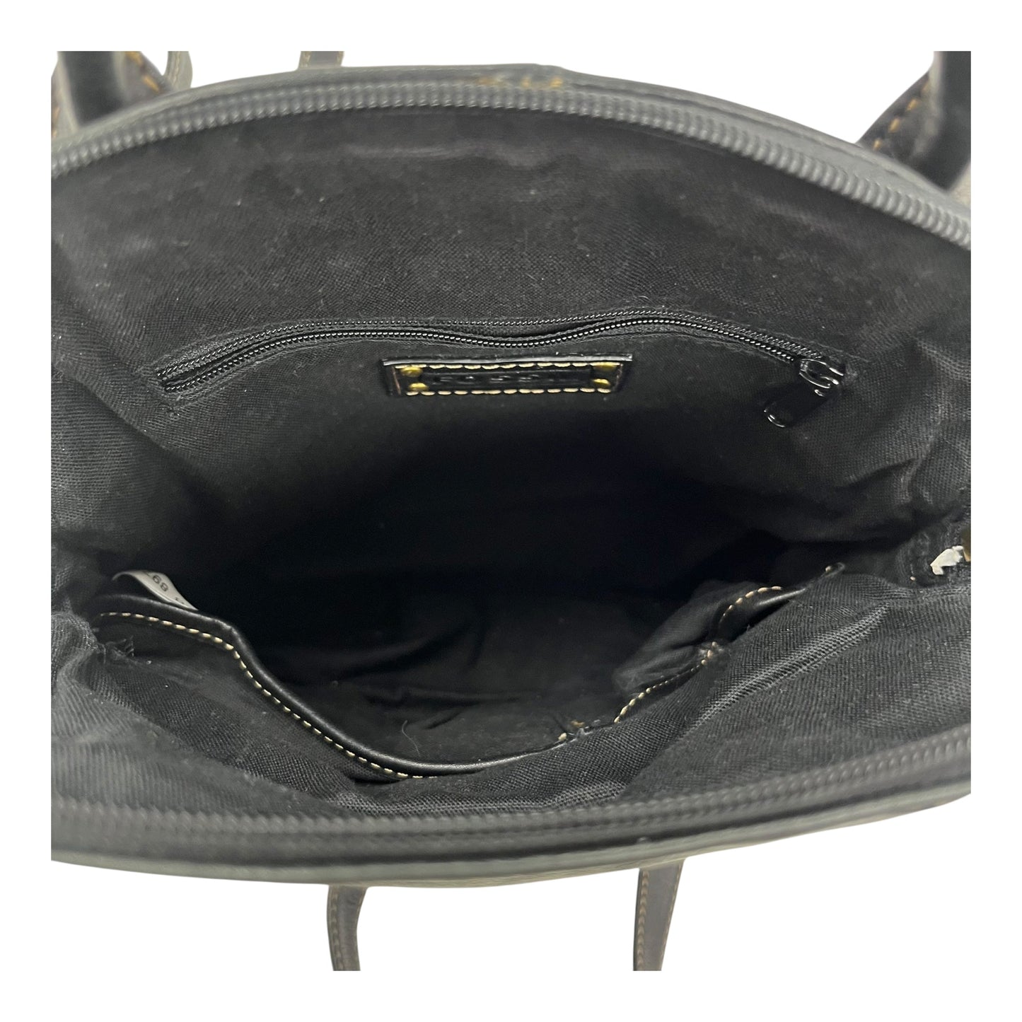 Backpack Leather By Fossil In Black, Size:Small