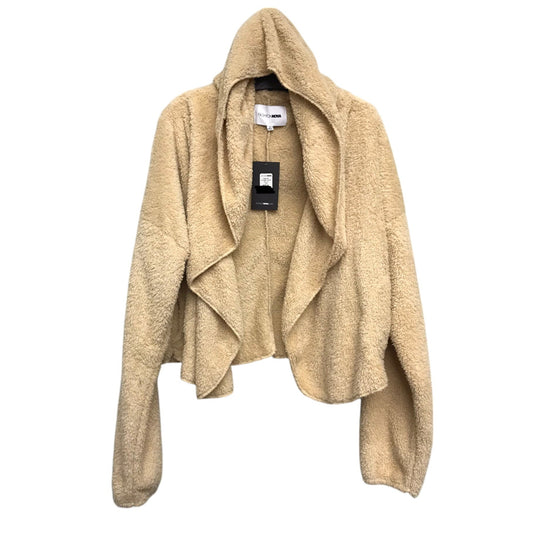 Cardigan By Fashion Nova In Beige, Size:Xl