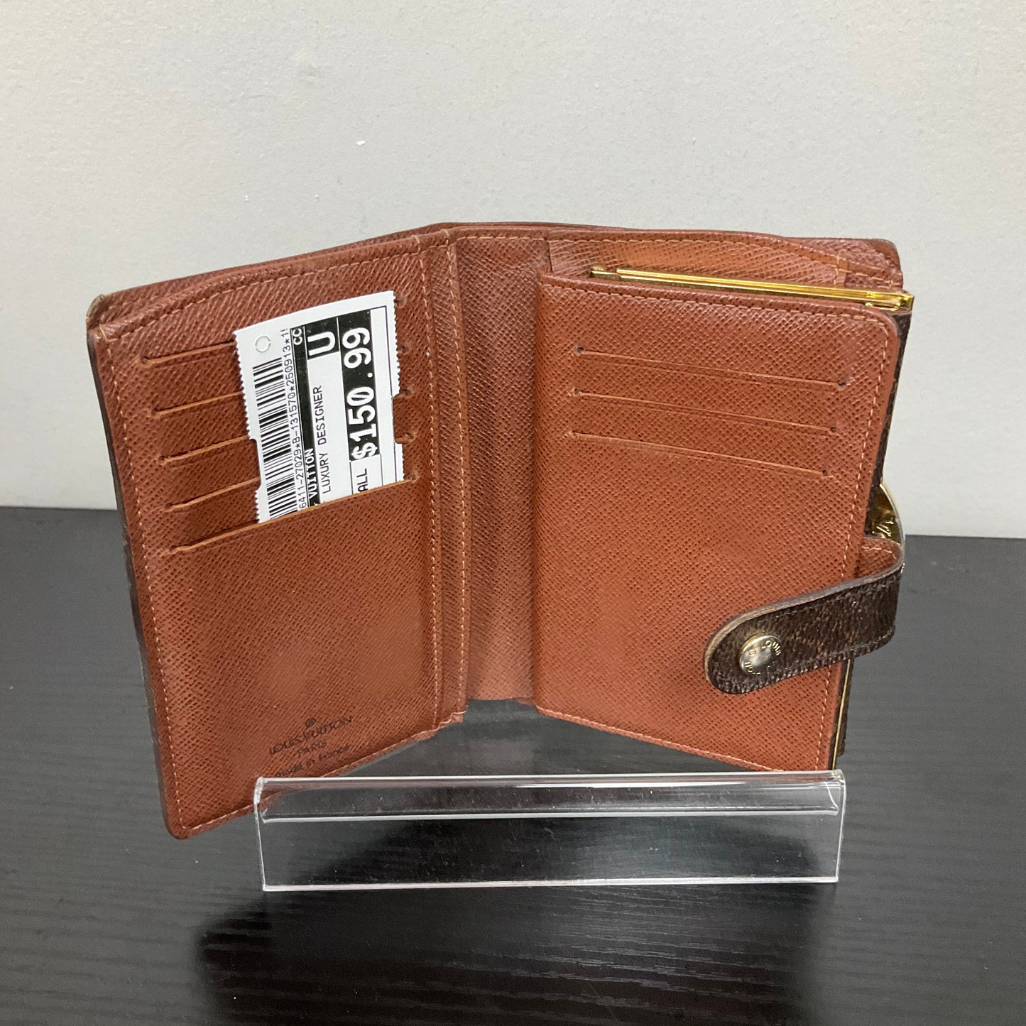2007 Kiss Lock Wallet By Louis Vuitton In Monogram