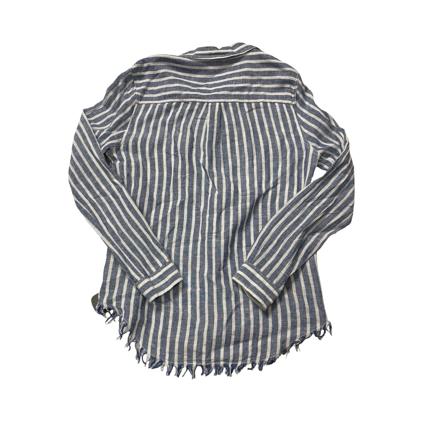 Top Ls By Beachlunchlounge In Blue & White, Size:S