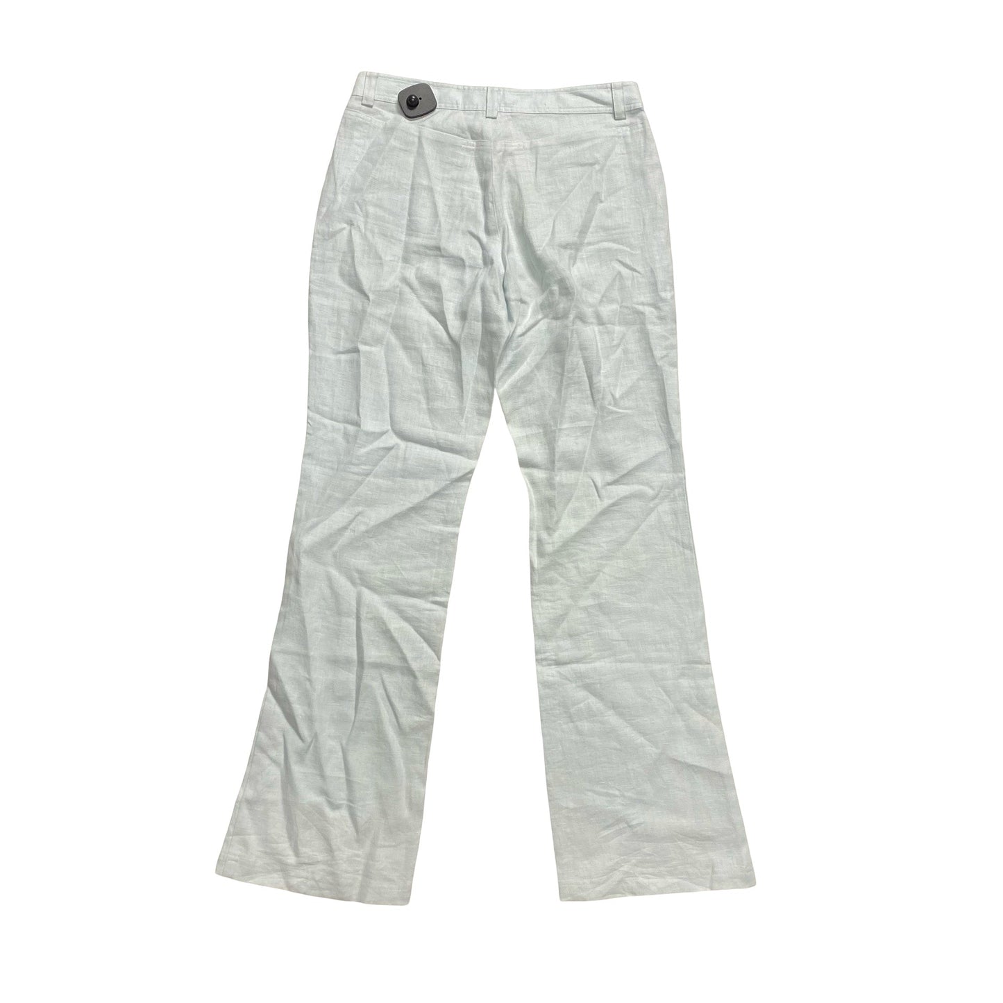 Pants Linen By Calvin Klein In Blue, Size:6