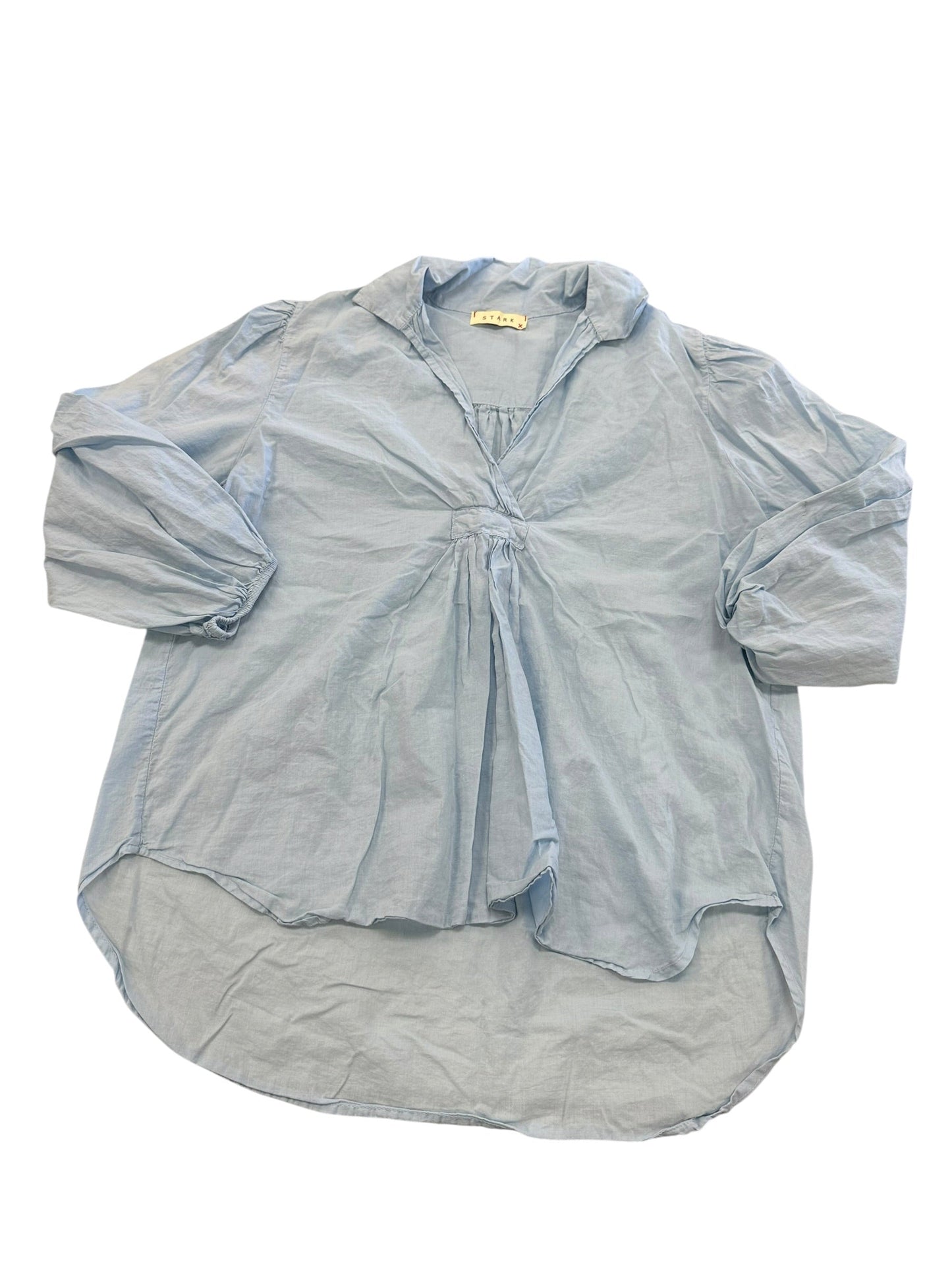 Top 3/4 Sleeve By Cmb In Blue, Size:S