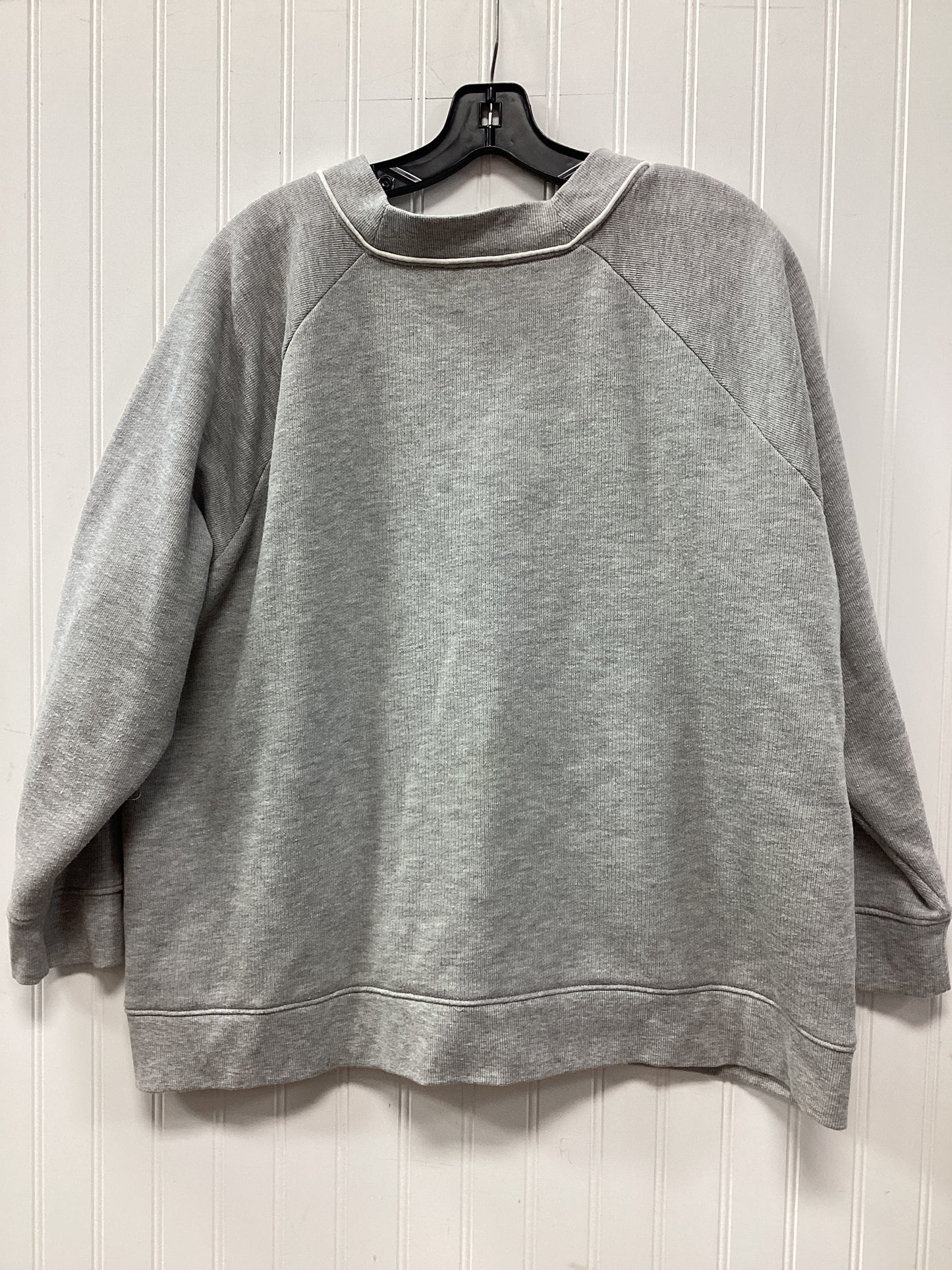 Sweater Cardigan By Maurices In Grey, Size:2X