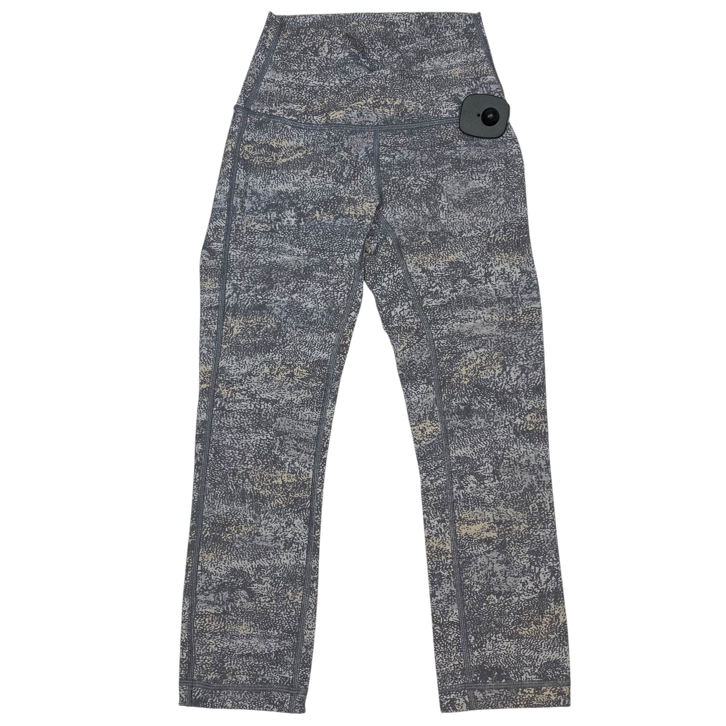 Athletic Leggings By Lululemon In Grey, Size:Xs
