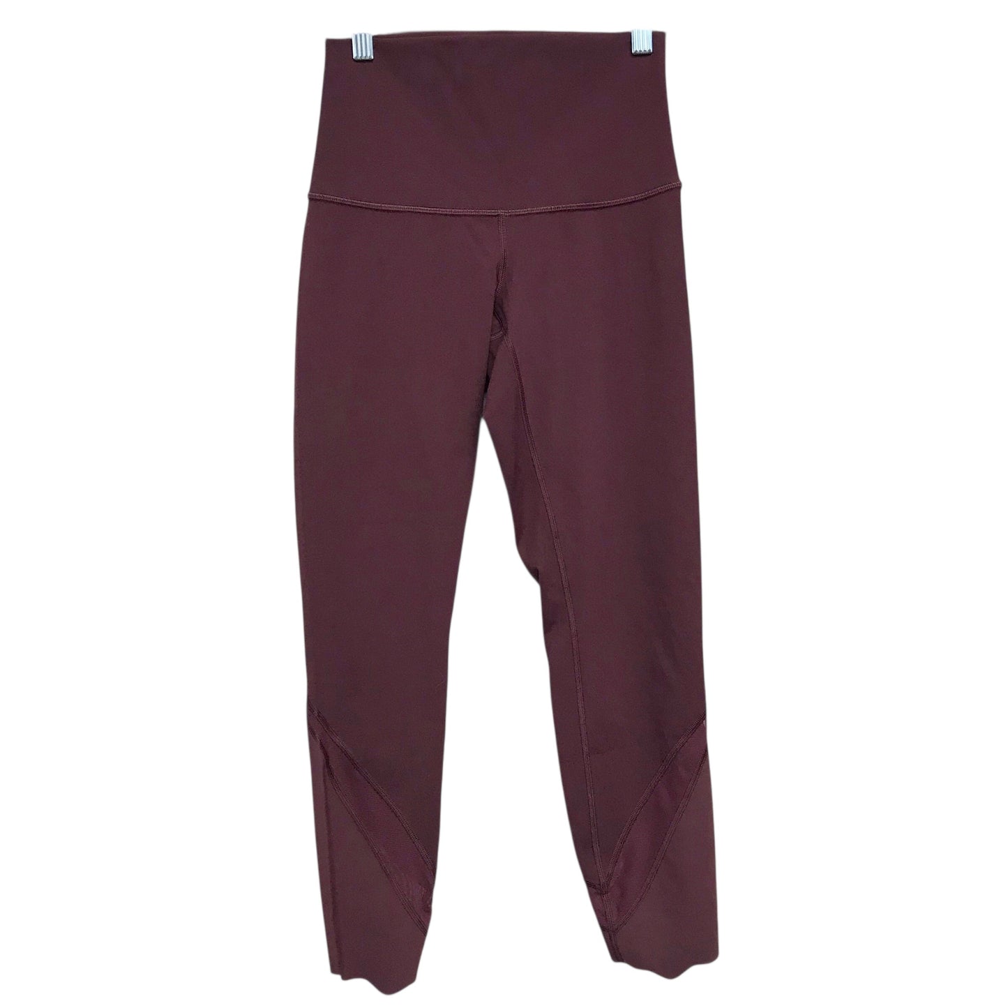 Athletic Capris By Lululemon In Red, Size:S