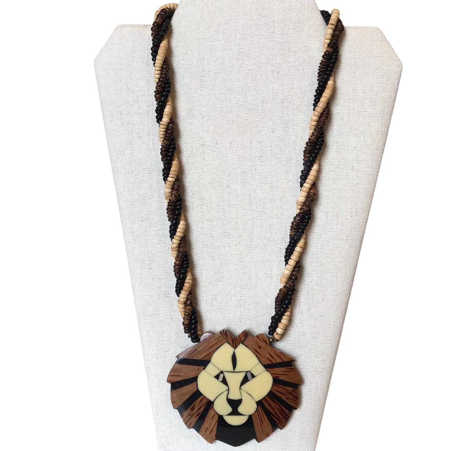 Necklace Statement In Animal Print