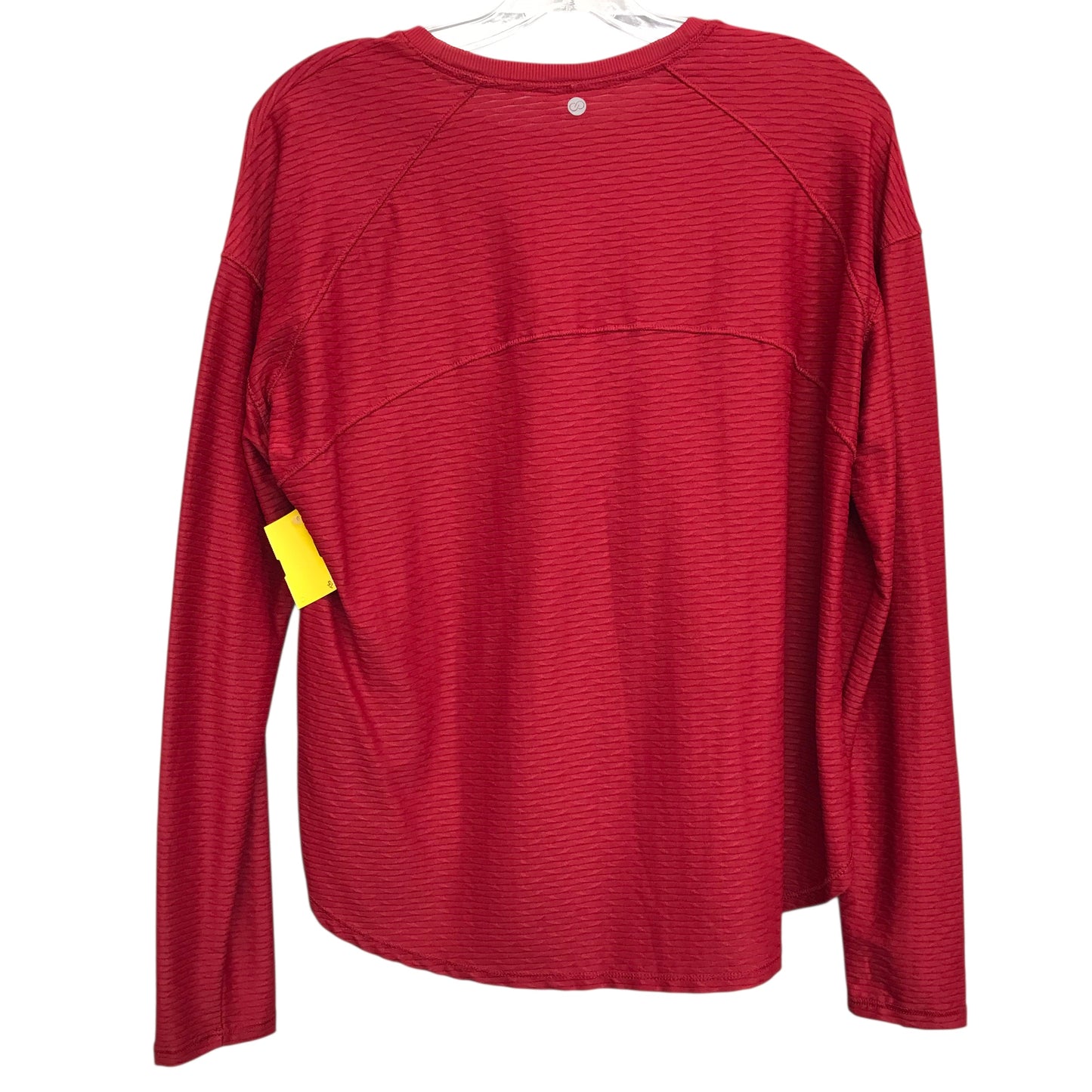 Athletic Top Ls Crewneck By Calia In Red, Size:M