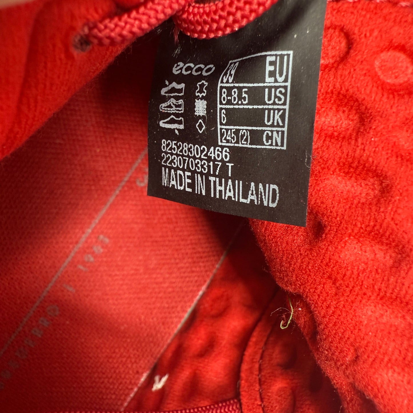 Therap Sneakers By Ecco In Red, Size: 8.5