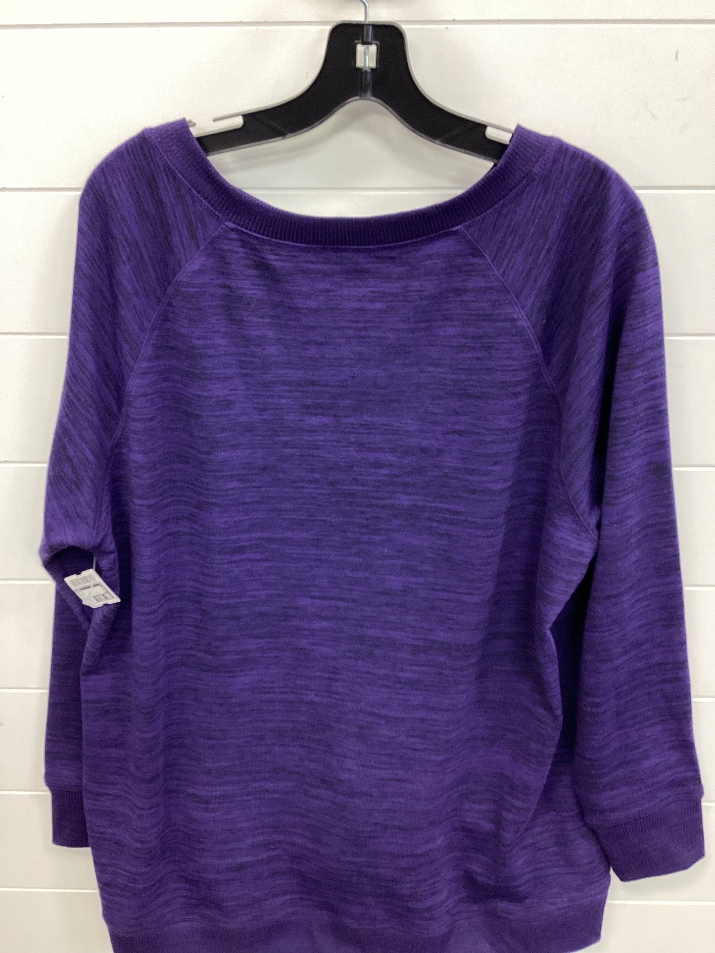 Top Ls By Gerry In Purple, Size:1X