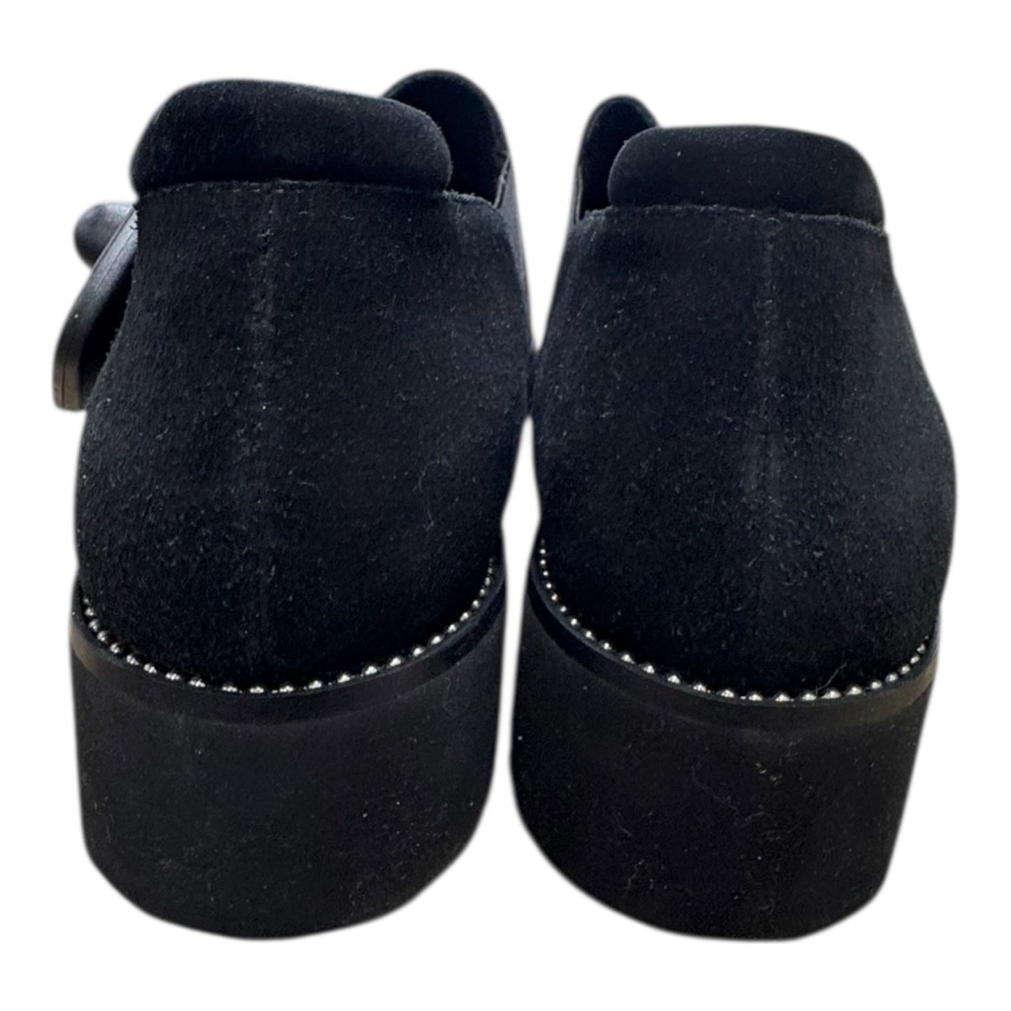 Boots Ankle Flats By Vaneli In Black, Size:8