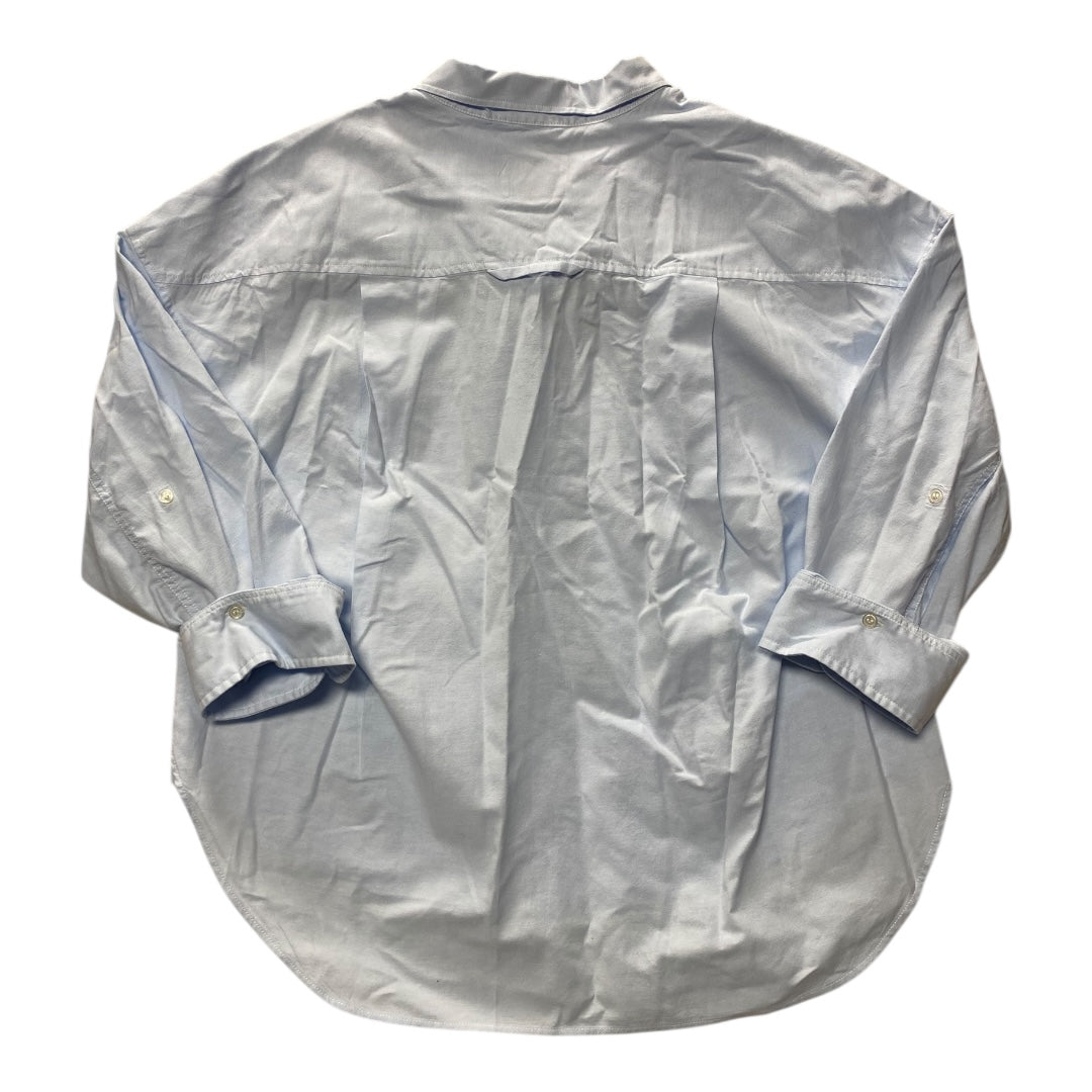 Top Ls By Citizens Of Humanity In Blue, Size:Xl