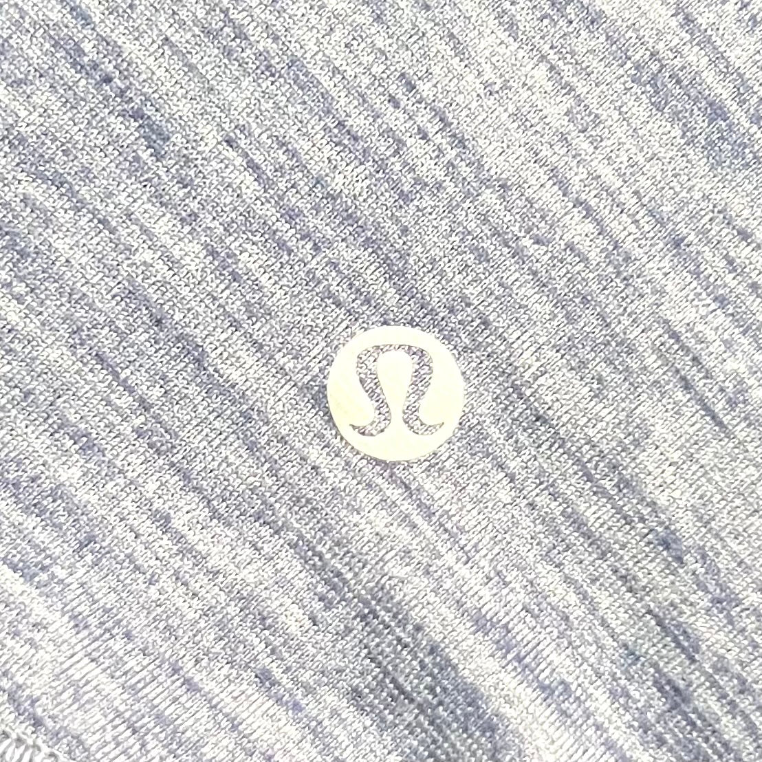 Athletic Top Short Sleeve By Lululemon In Blue, Size: S