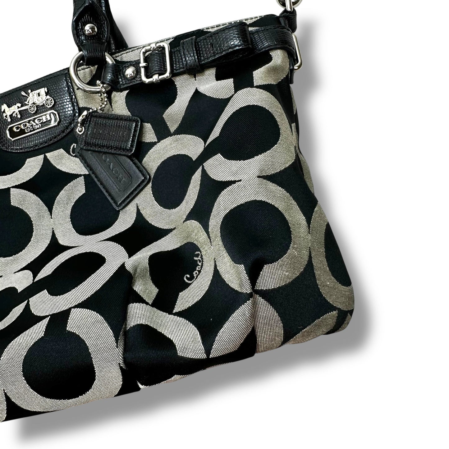 Handbag Designer By Coach, Size: Medium