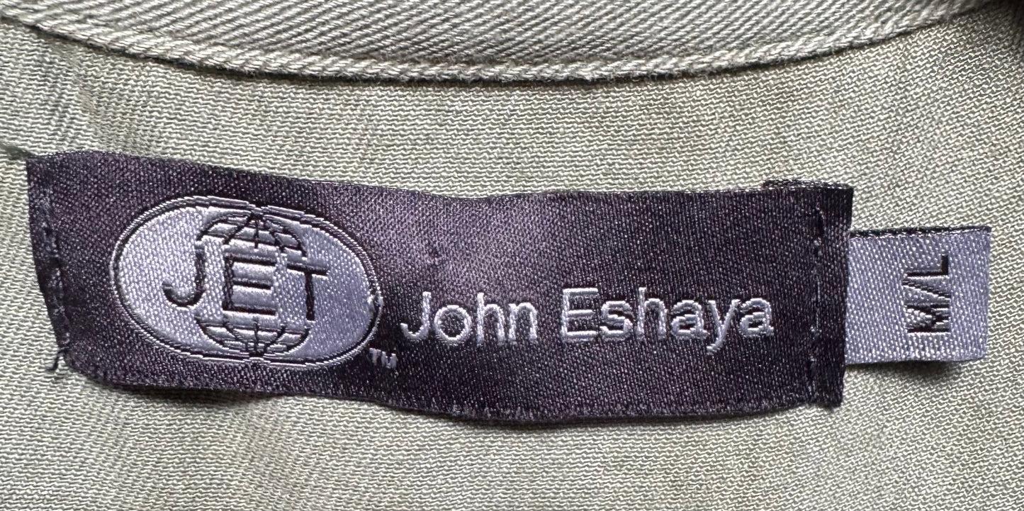 Jacket Utility By John Eshaya In Green, Size: M