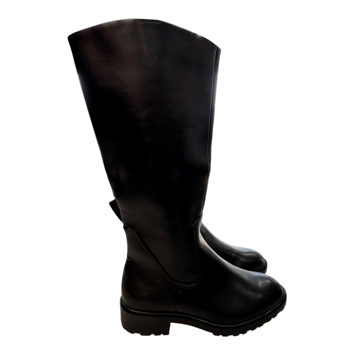 Boots Knee Flats By Amazon Essentials In Black, Size:8.5