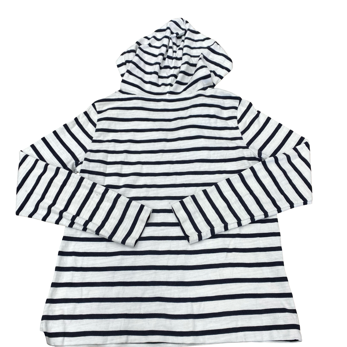 Sweatshirt Hoodie By Loft In Striped Pattern, Size:S