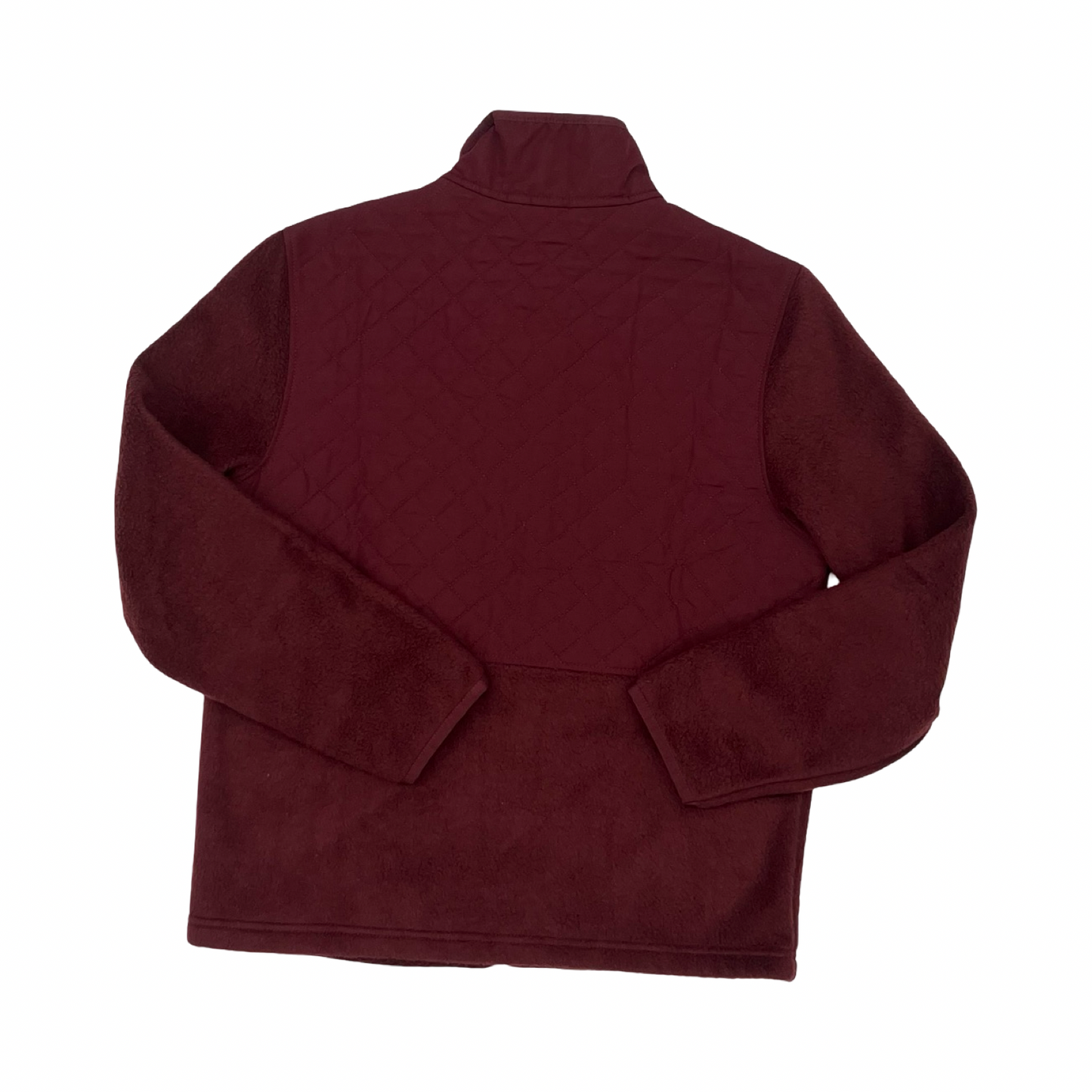 Jacket Fleece By Eddie Bauer In Red, Size:S