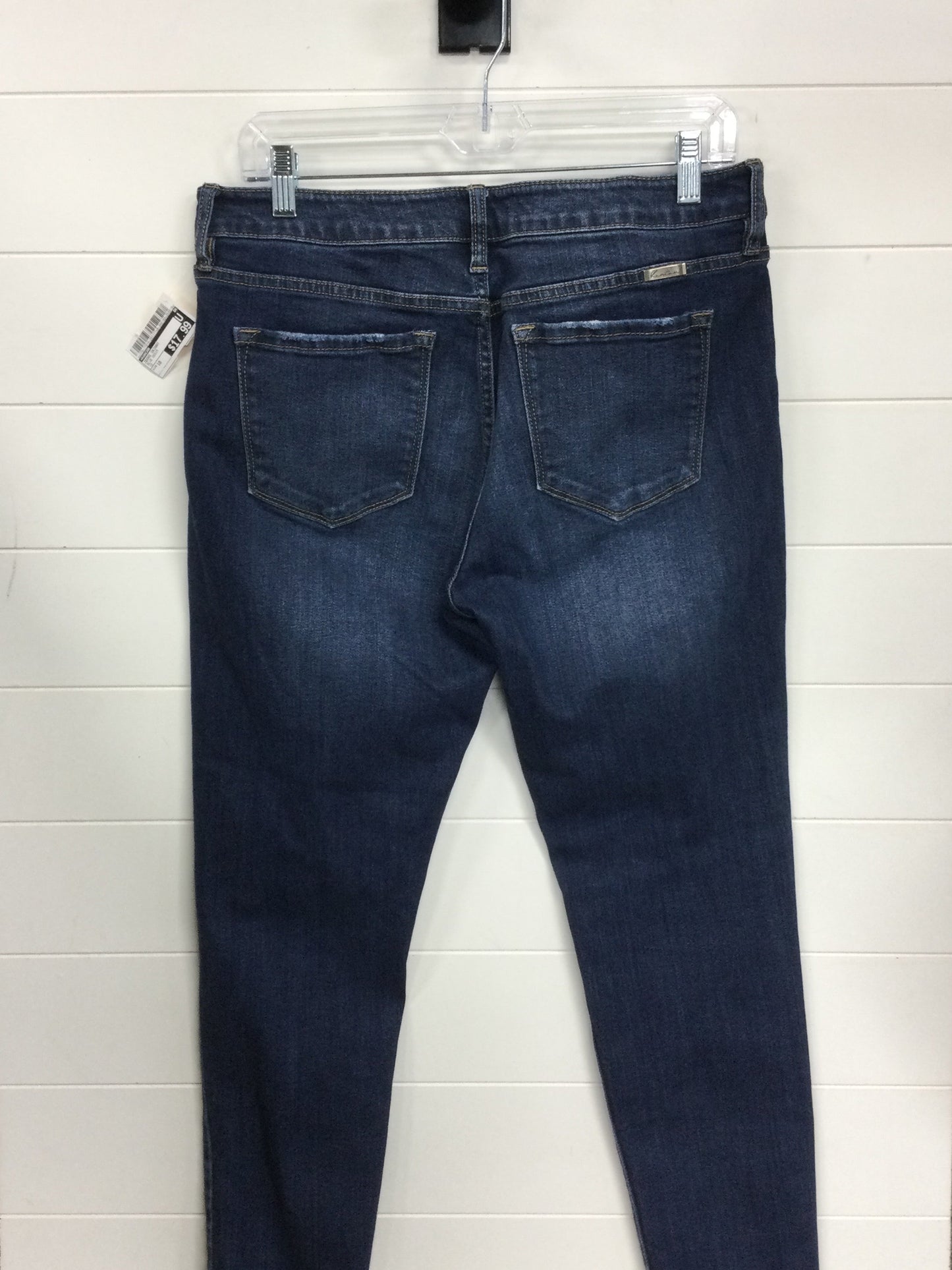 Jeans Skinny By Kancan In Blue Denim, Size:10