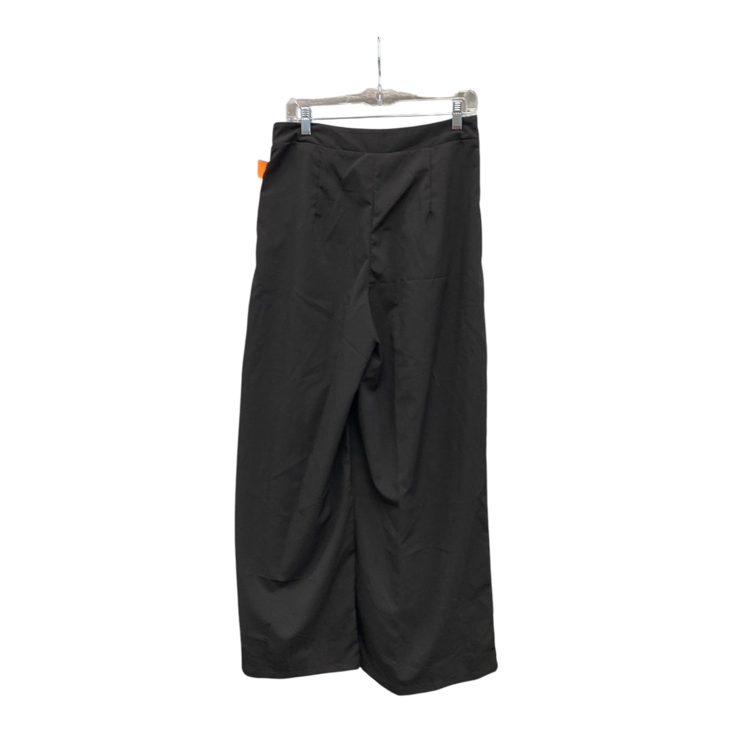 Pants Wide Leg By Shein In Black, Size:L (12)
