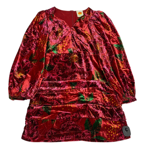 Dress Designer By Farm Rio In Red, Size:S