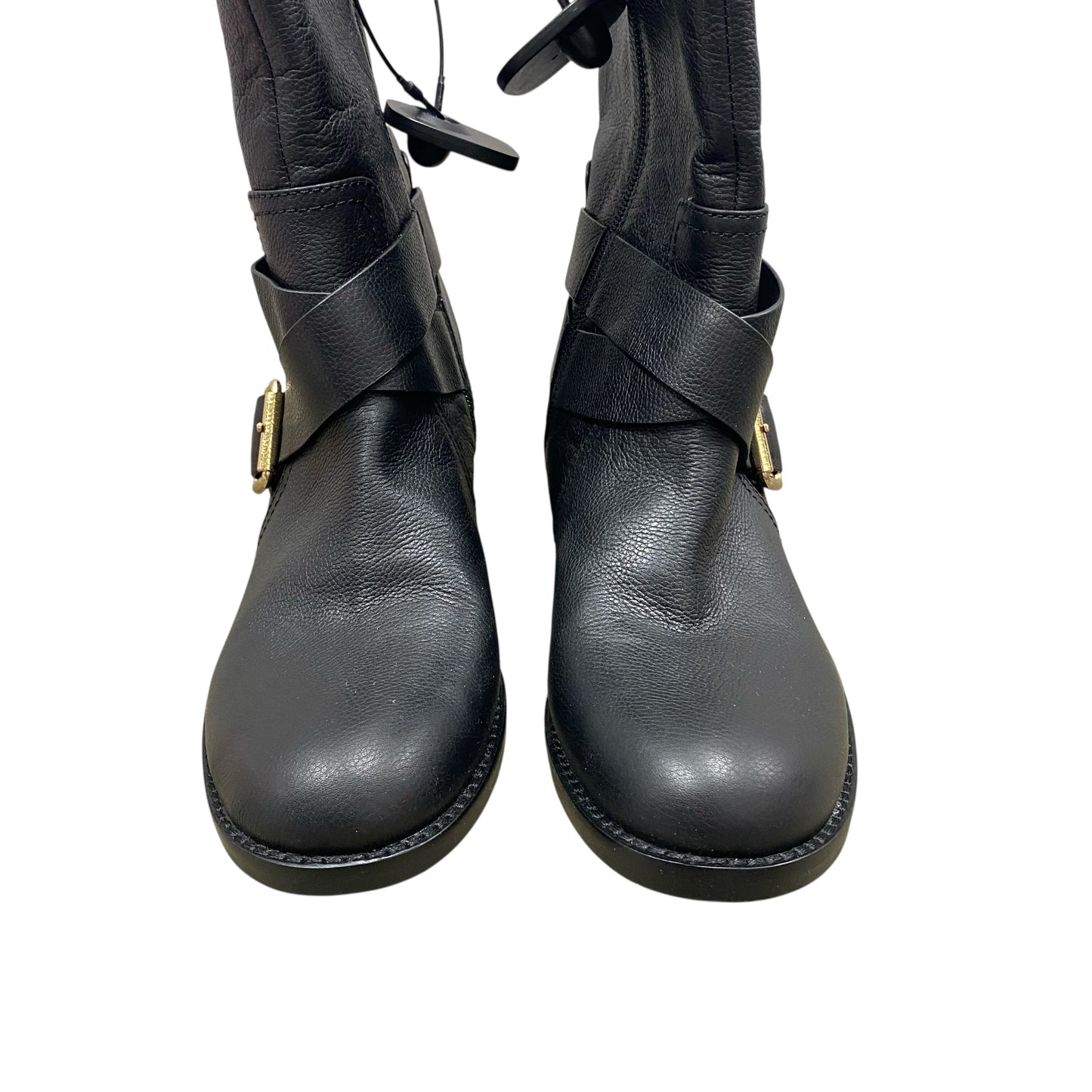 Boots Leather By Vince Camuto In Black, Size:9