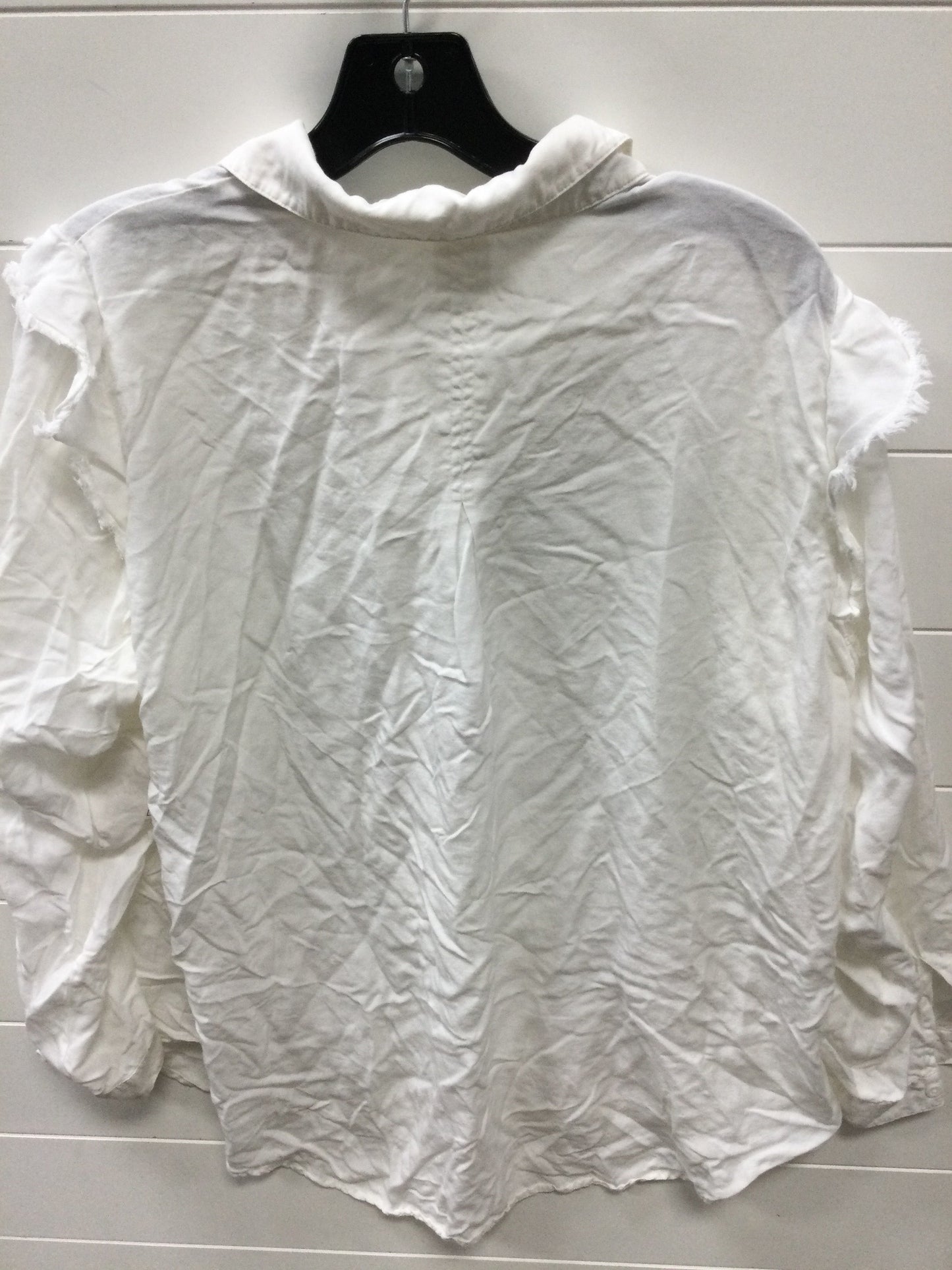 Top Ls By Cloth & Stone In Cream, Size:1X