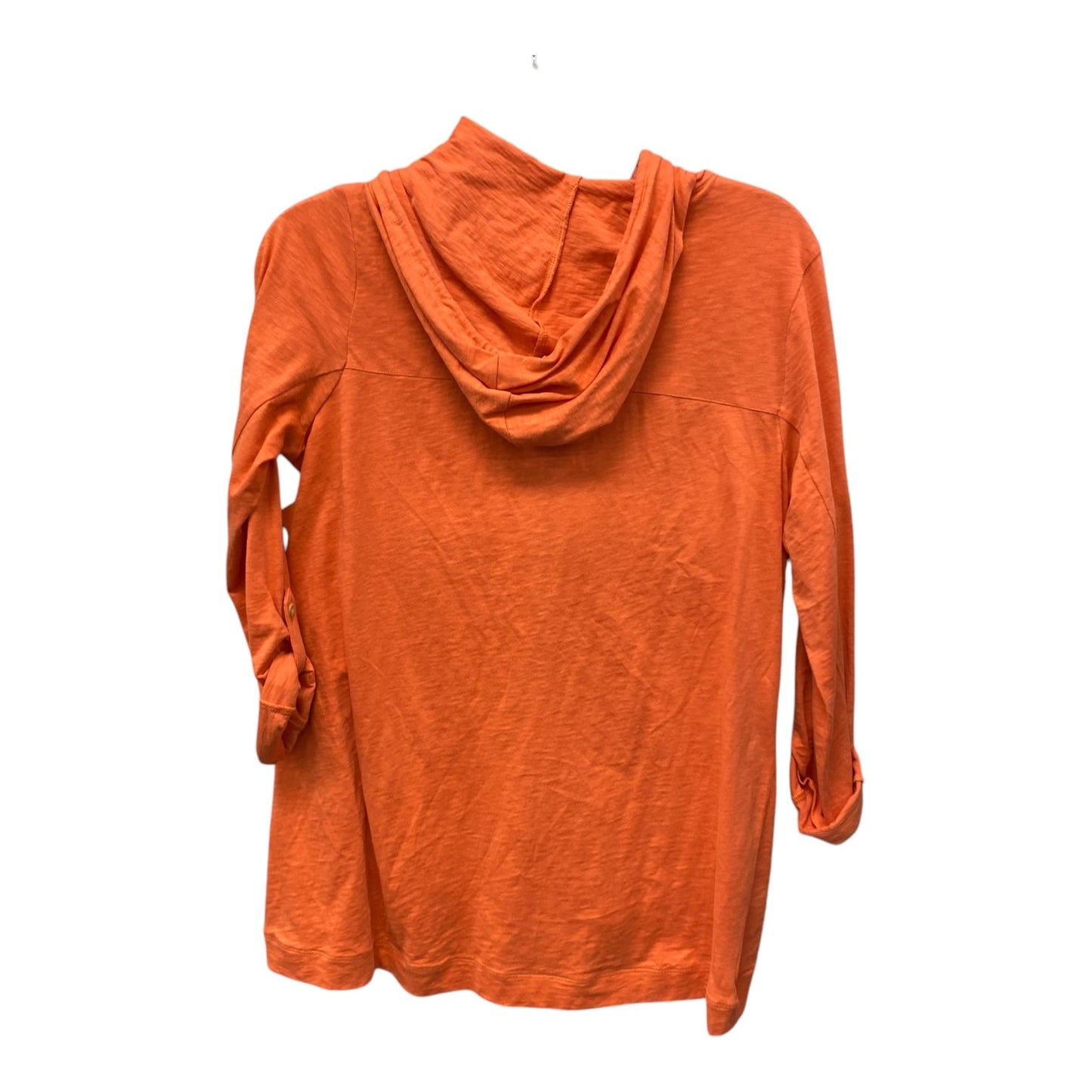 Athletic Jacket By J. Jill In Orange, Size:S