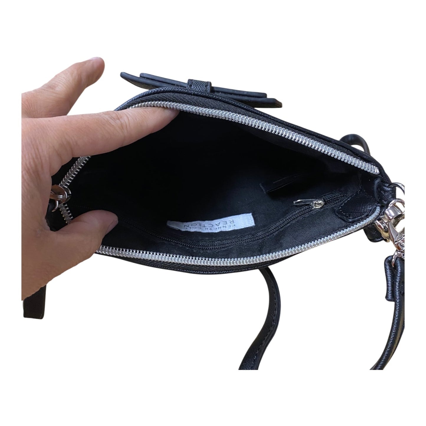 Crossbody By Kenneth Cole Reaction In Black, Size:Small
