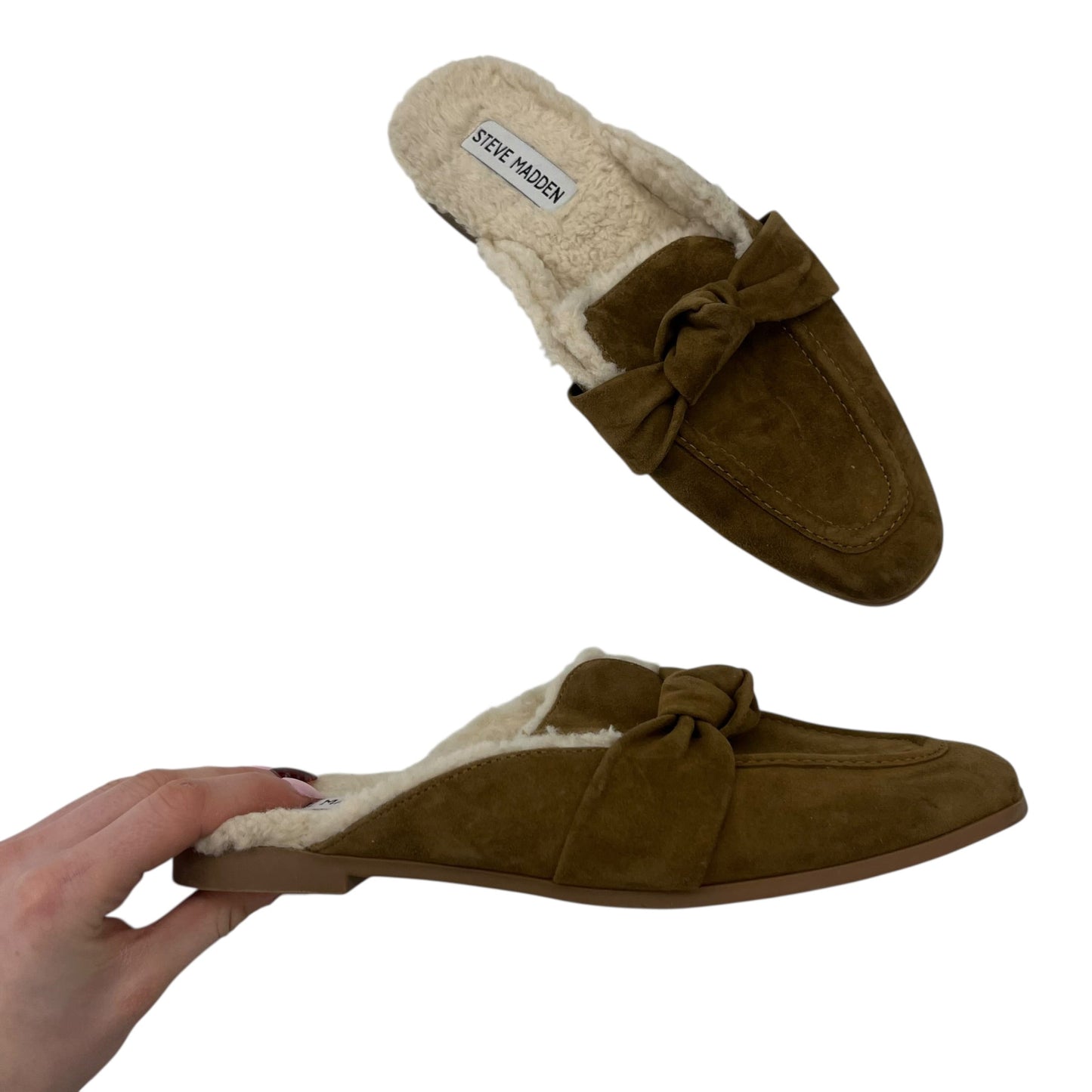 Shoes Flats By Steve Madden In Brown, Size:8.5